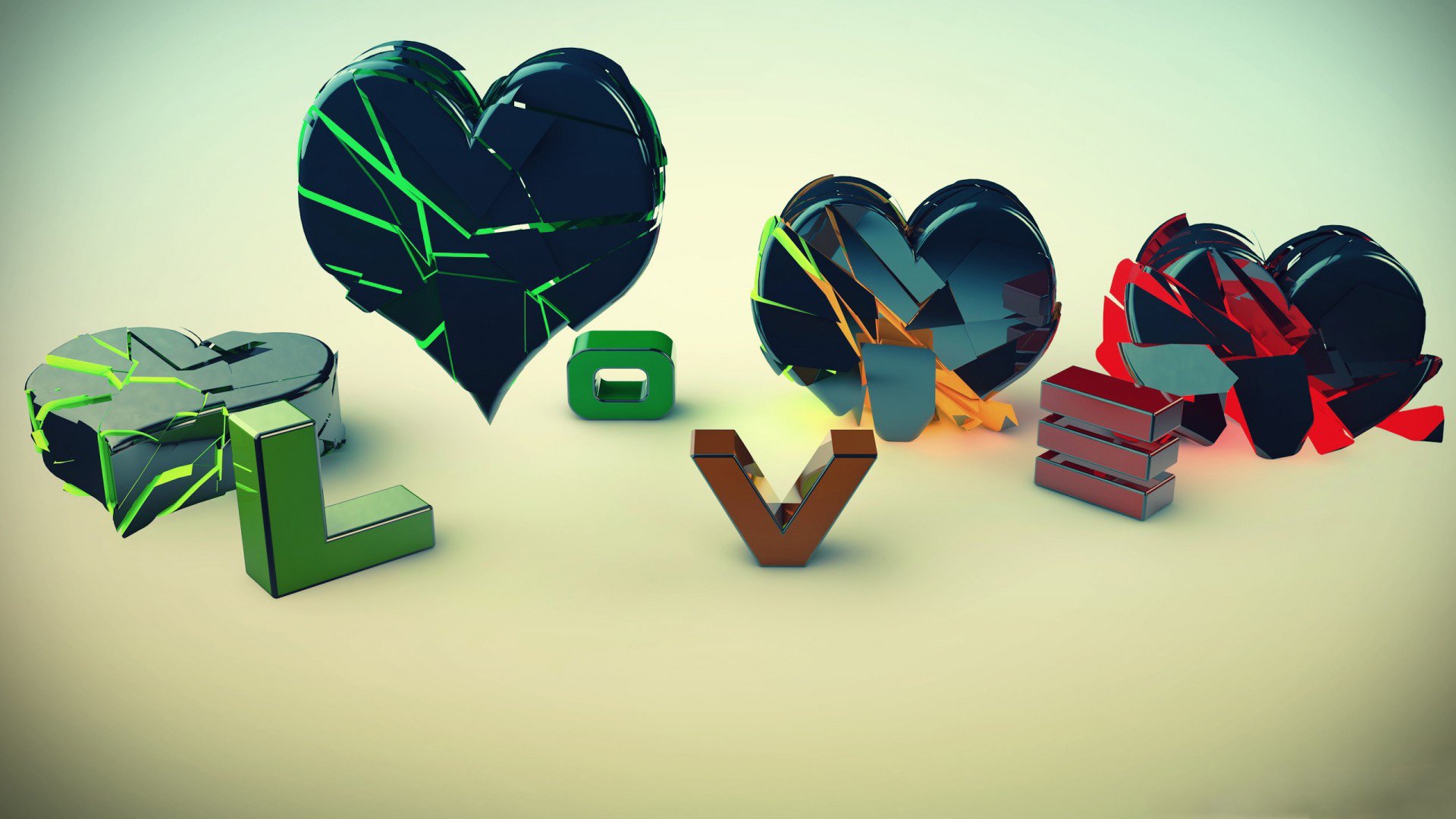 爱情,心动创意,love