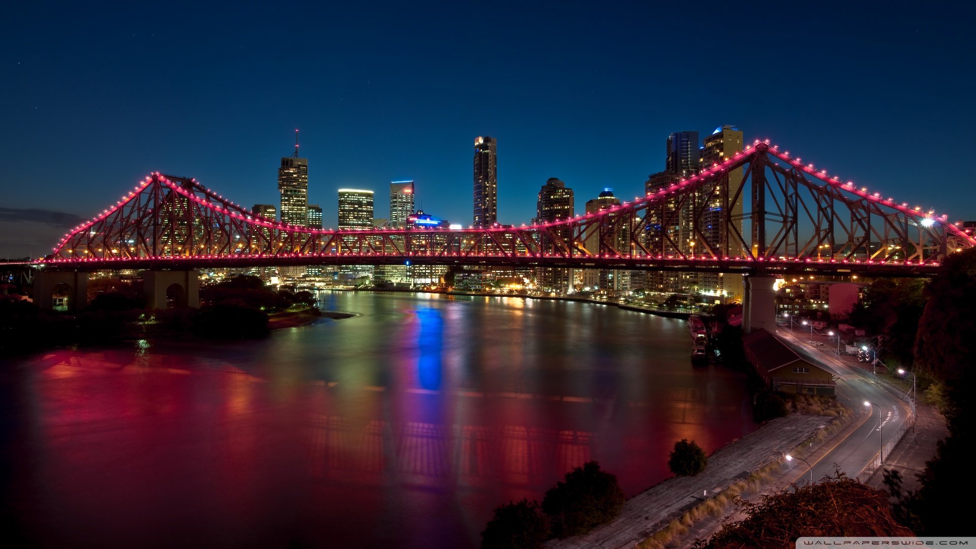 风景,城市夜景,儿童桌面专用