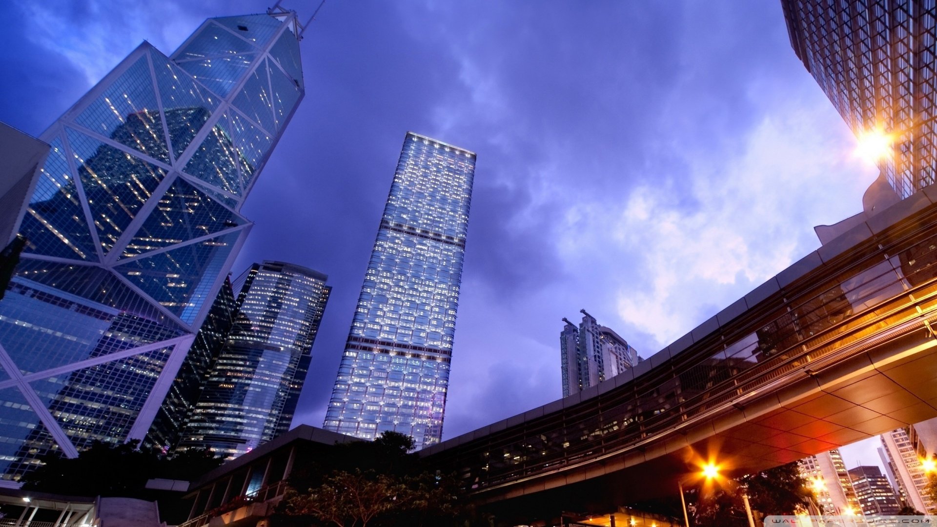 风景,城市夜景,儿童桌面专用