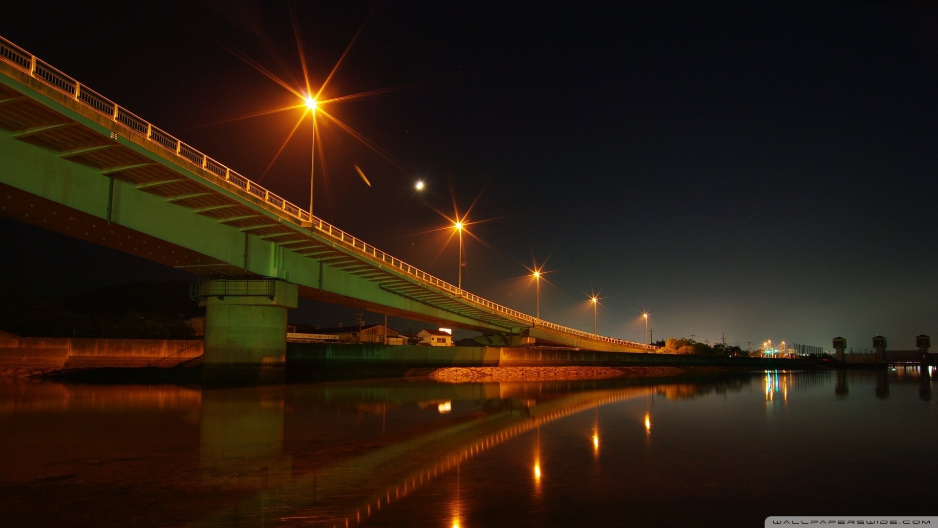 风景,城市夜景,儿童桌面专用