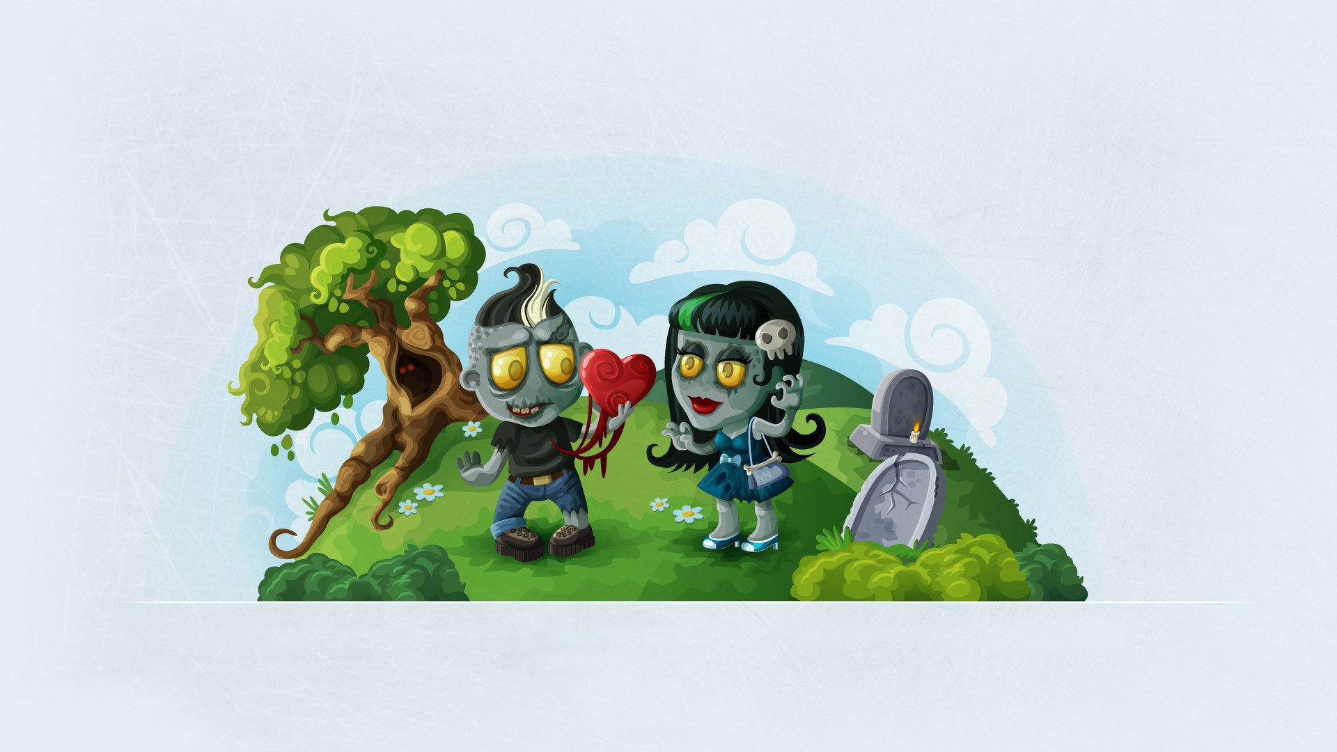 爱情,浪漫手绘,唯美爱情,情侣,甜蜜,温馨