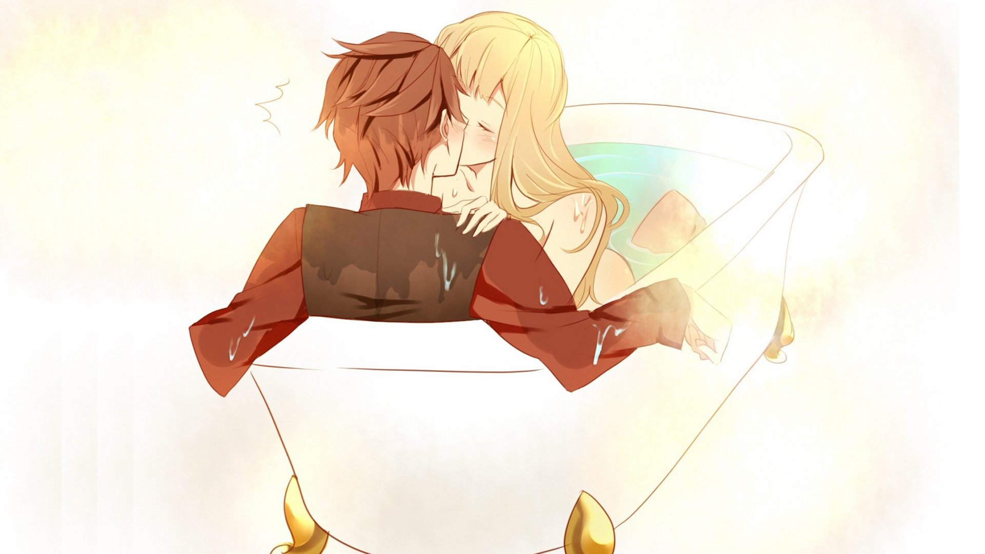 爱情,浪漫手绘,唯美爱情,情侣,甜蜜,温馨