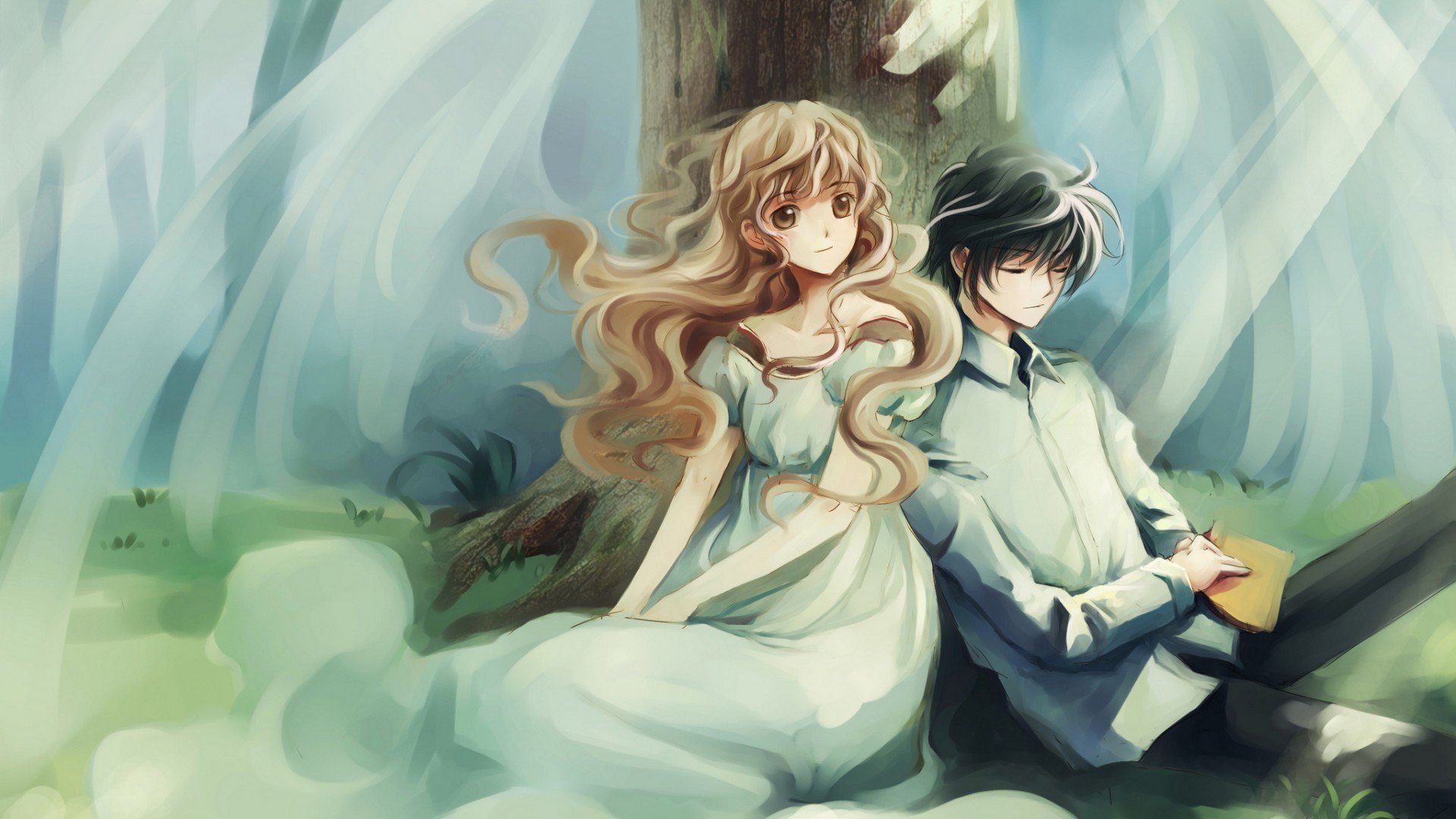 爱情,浪漫手绘,情侣,甜蜜,浪漫,儿童桌面专用