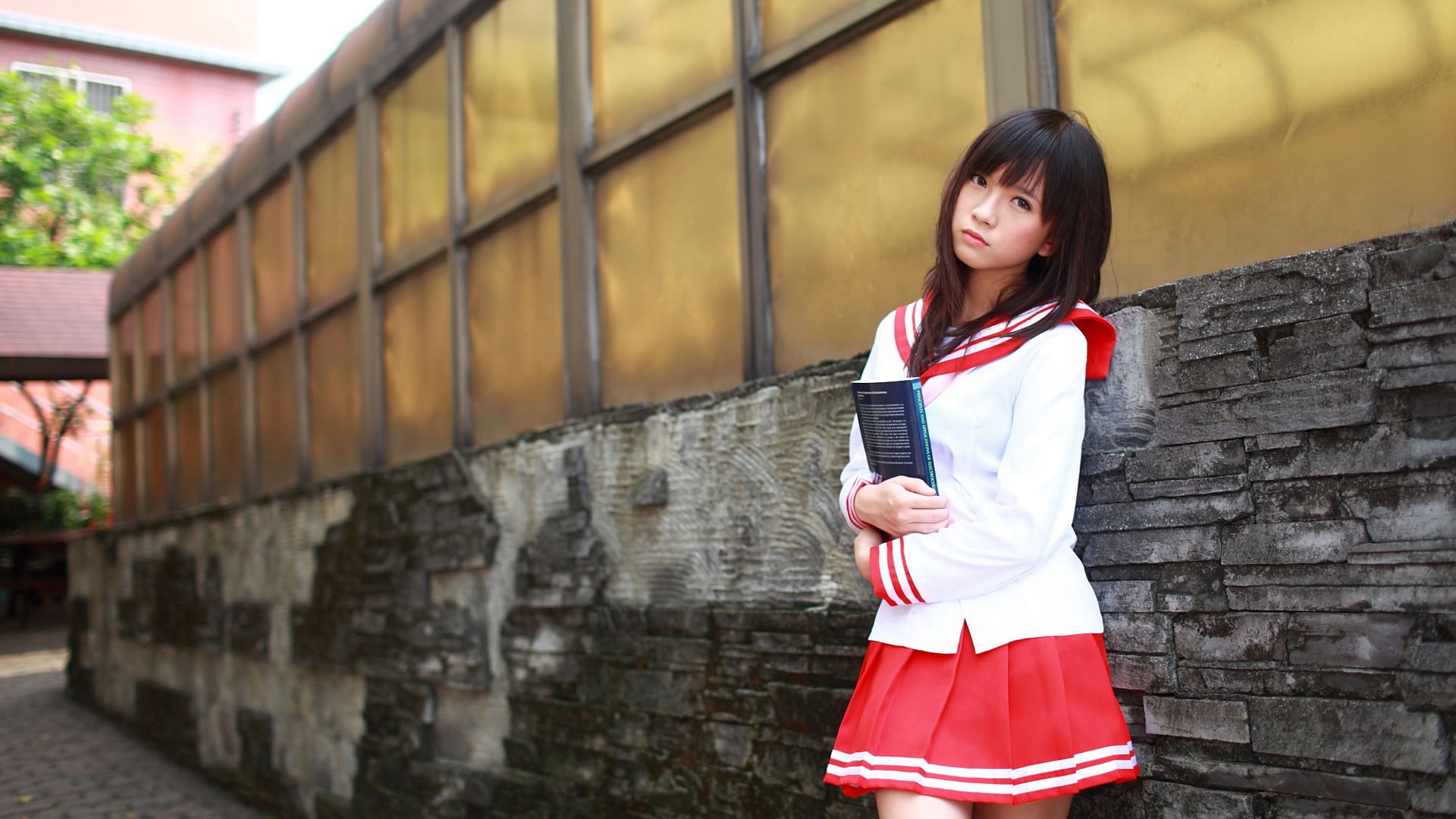 萌妹子,校服,可爱,清纯