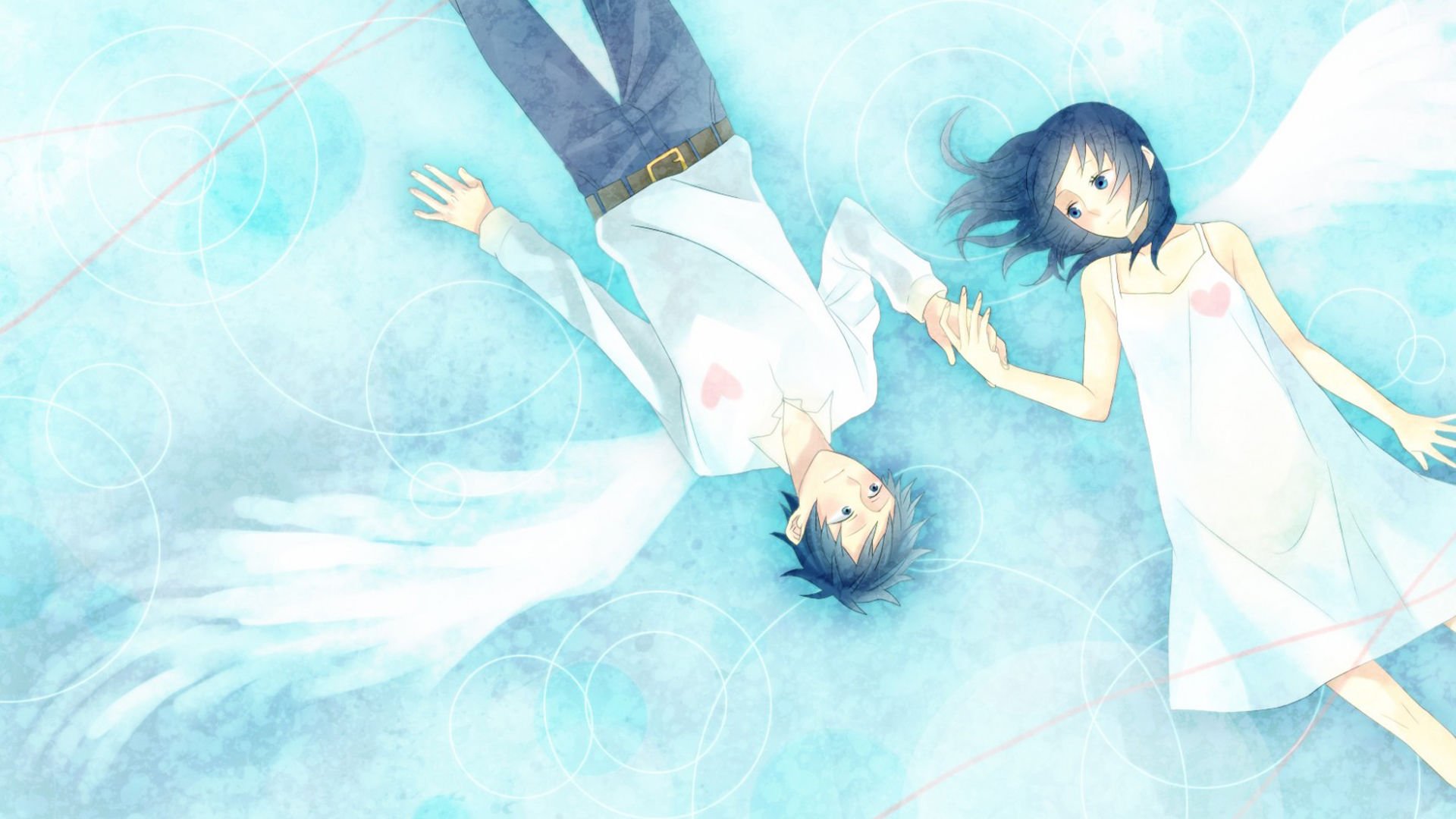 爱情,温馨,浪漫手绘,甜蜜,情侣