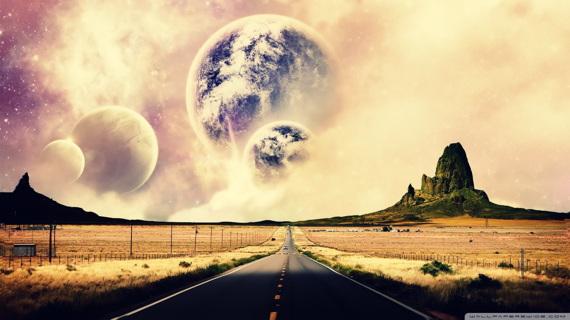 风景,奇幻梦境,儿童桌面专用