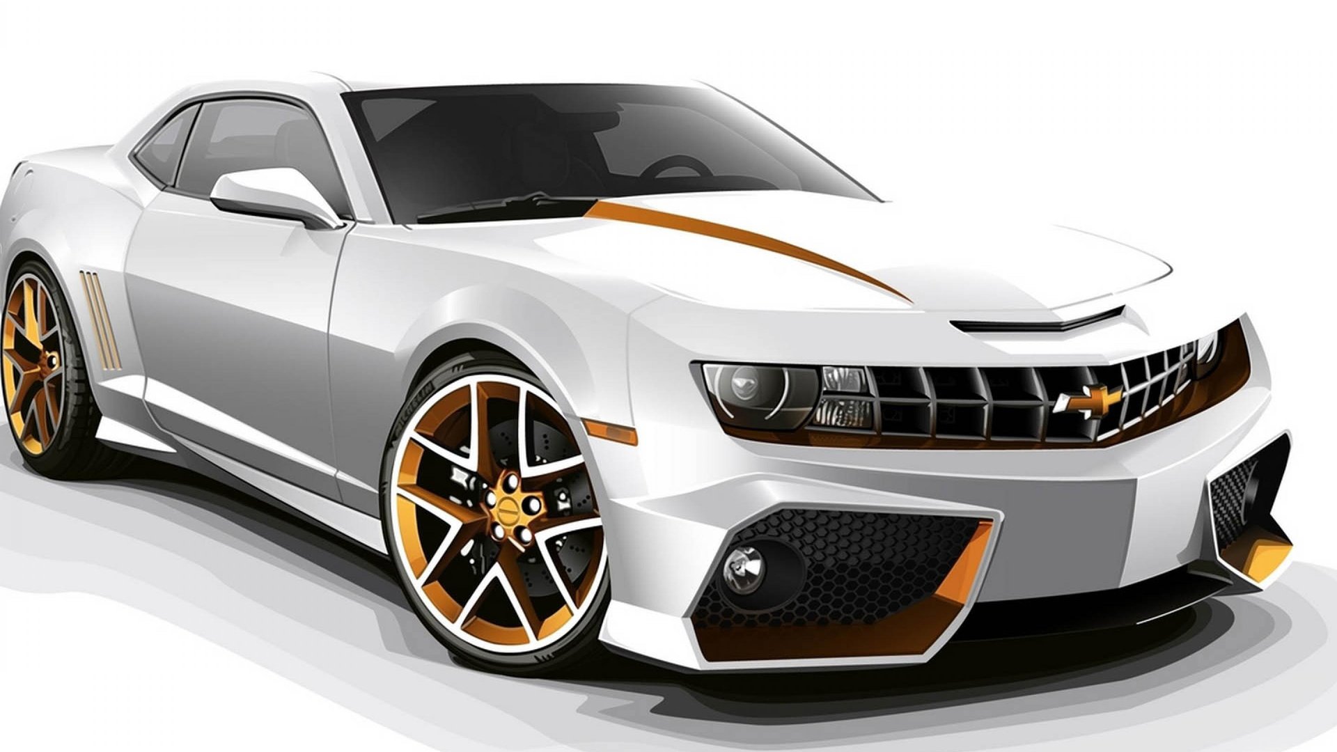 超跑,雪佛兰,科迈罗,儿童桌面专用