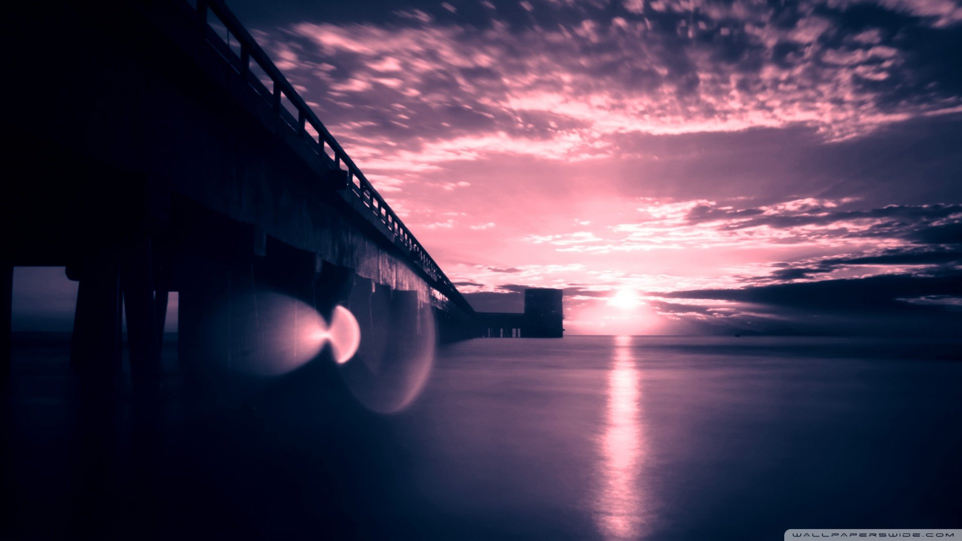 风景,落日余晖,儿童桌面专用