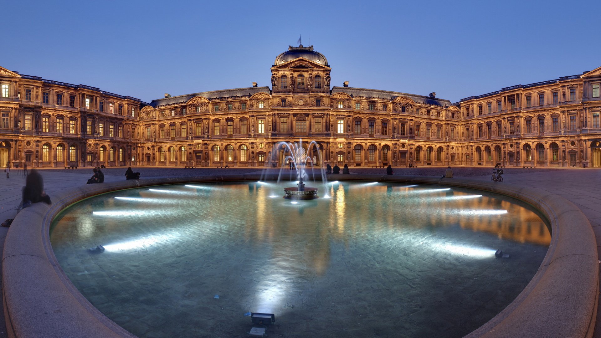 风景,旅游胜地,卢浮宫,巴黎,儿童桌面专用