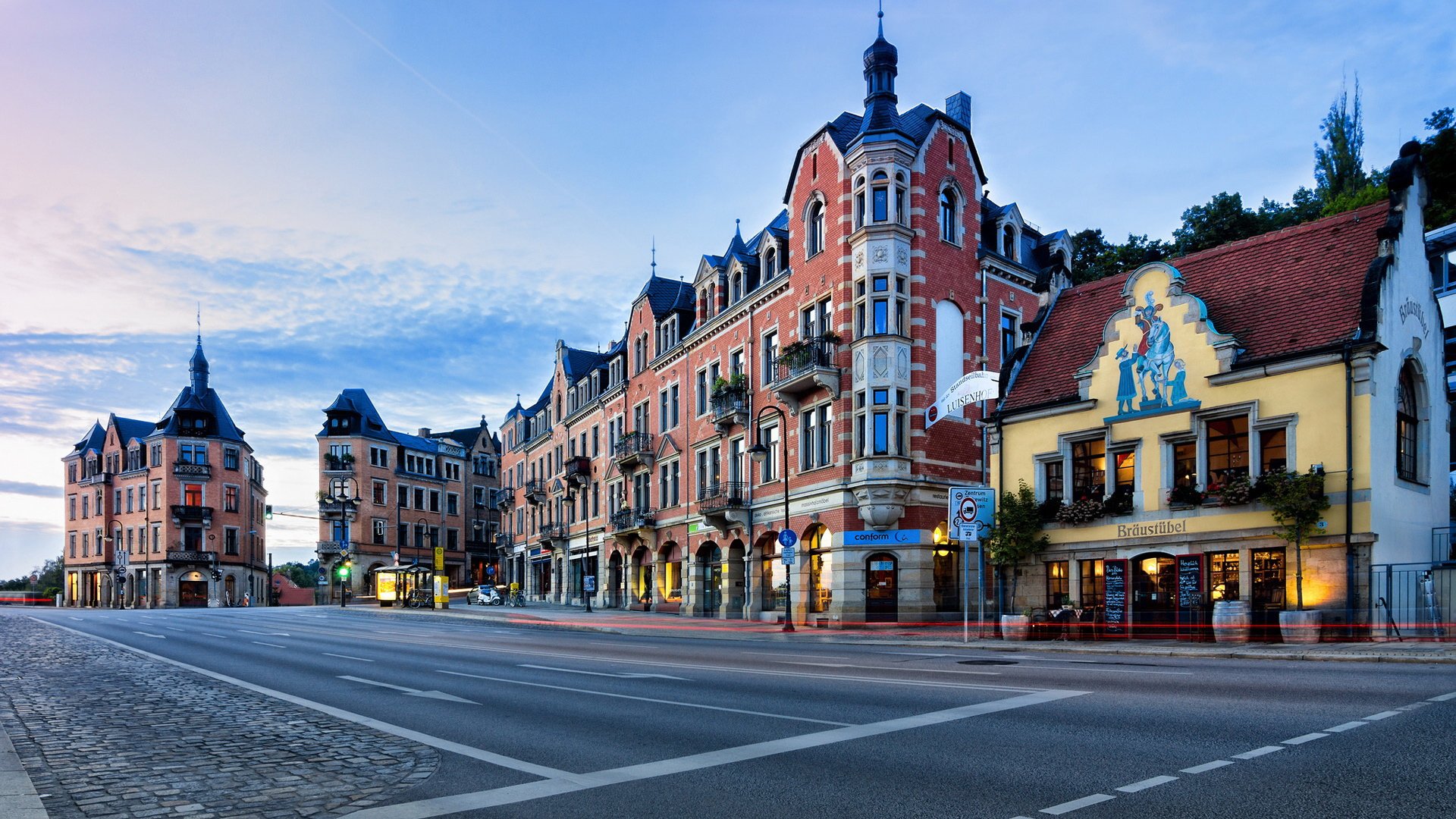 风景,小镇,旅游胜地,儿童桌面专用