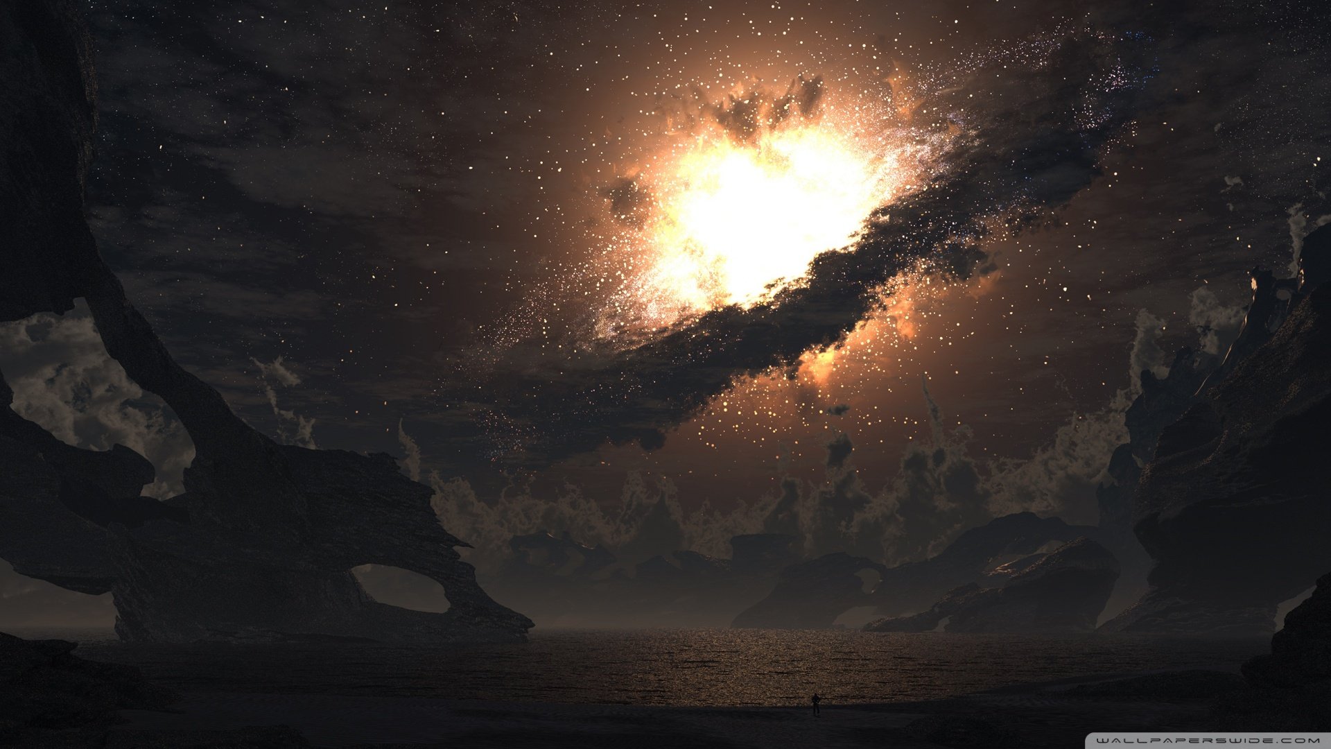 风景,城市夜景,儿童桌面专用