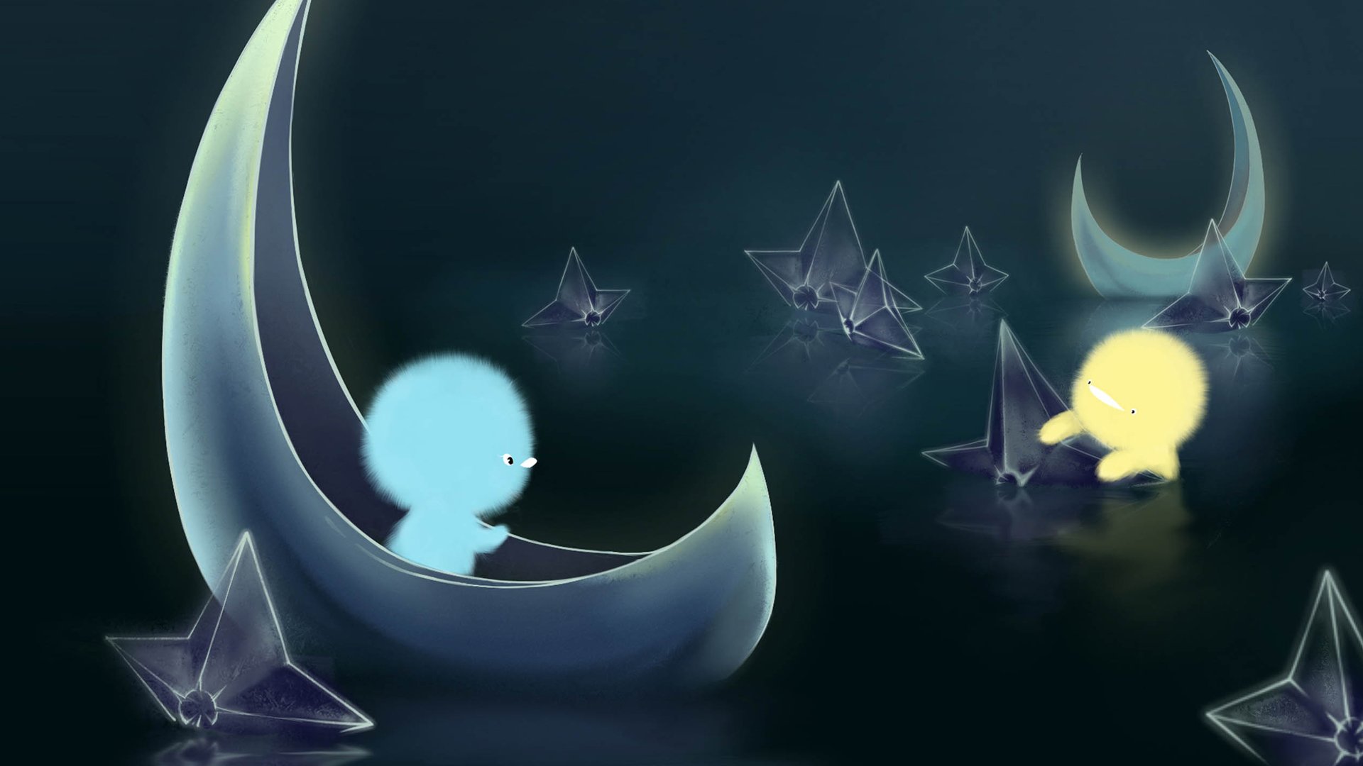 动漫,CG,小鸡彩虹,儿童桌面专用