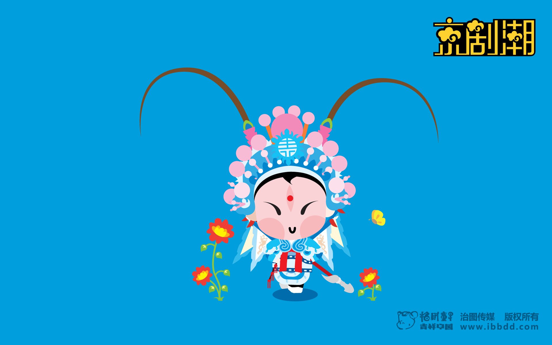 动漫,招财童子,@招财童子官方微博,儿童桌面专用