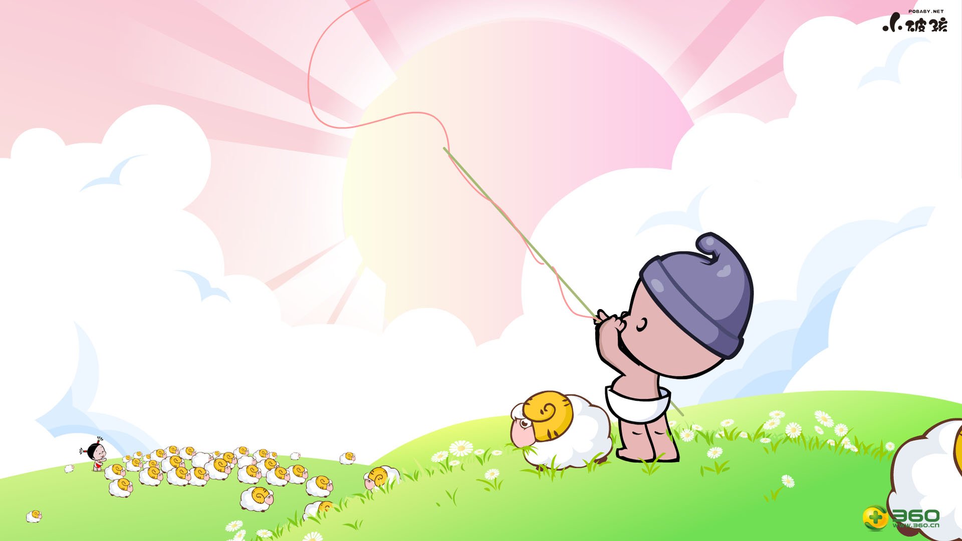 动漫,小破孩,卡通,独家首发,儿童桌面专用