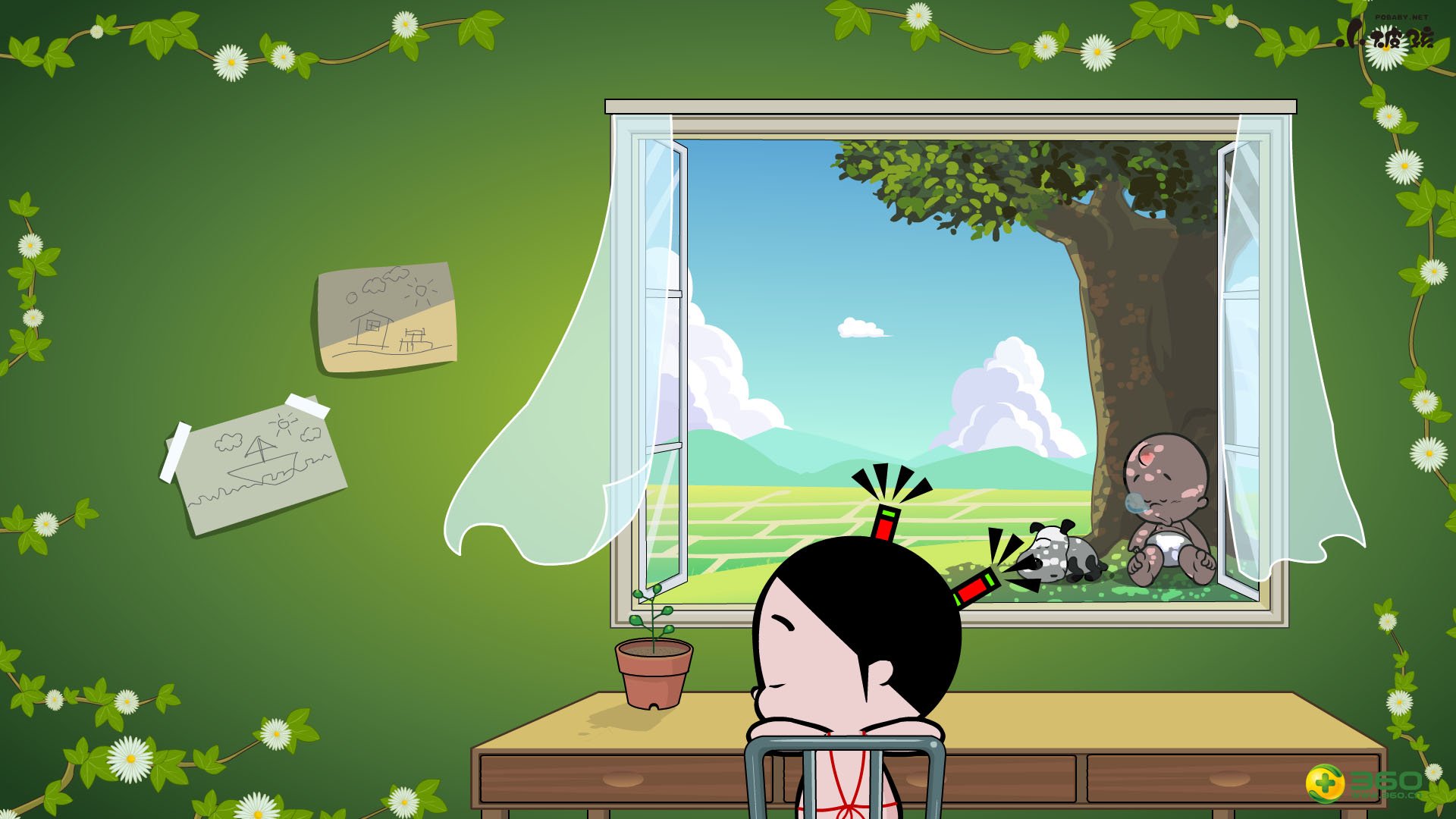 动漫,卡通,小破孩,独家首发,儿童,儿童桌面专用