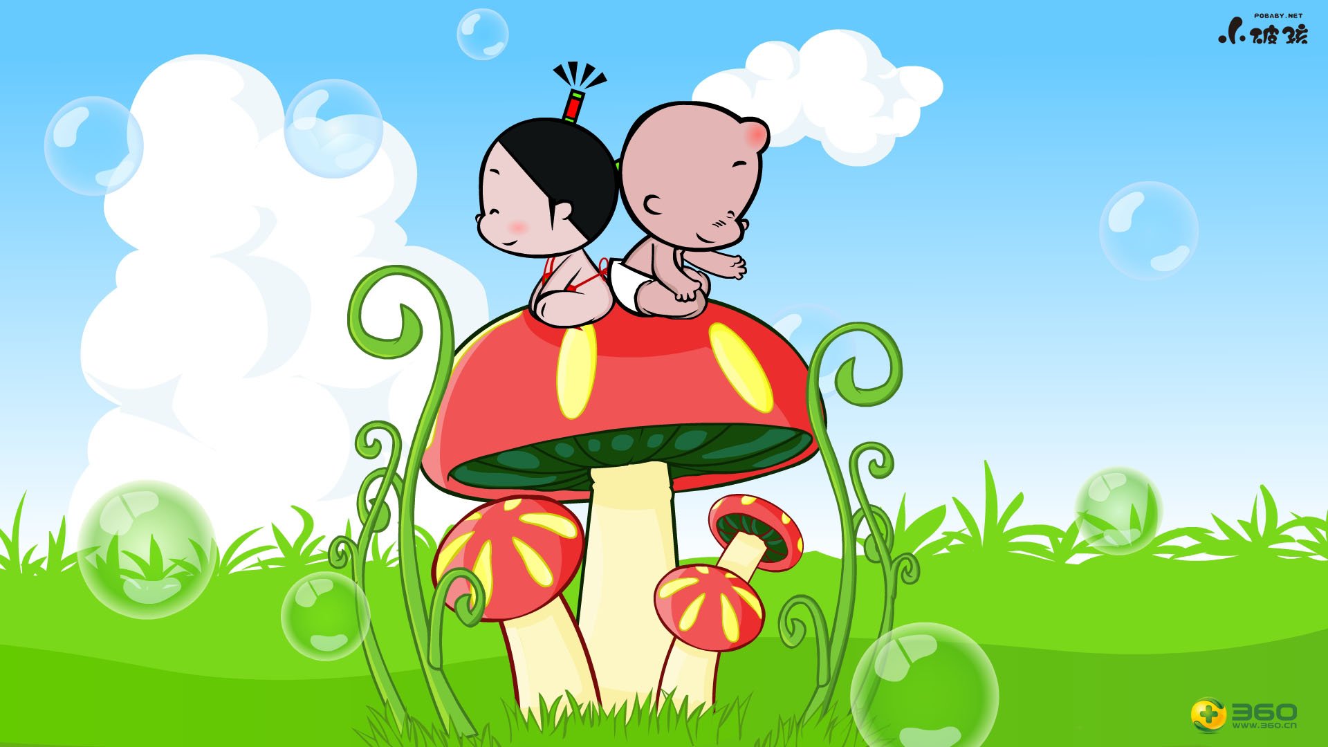 动漫,小破孩,卡通,独家首发,儿童桌面专用