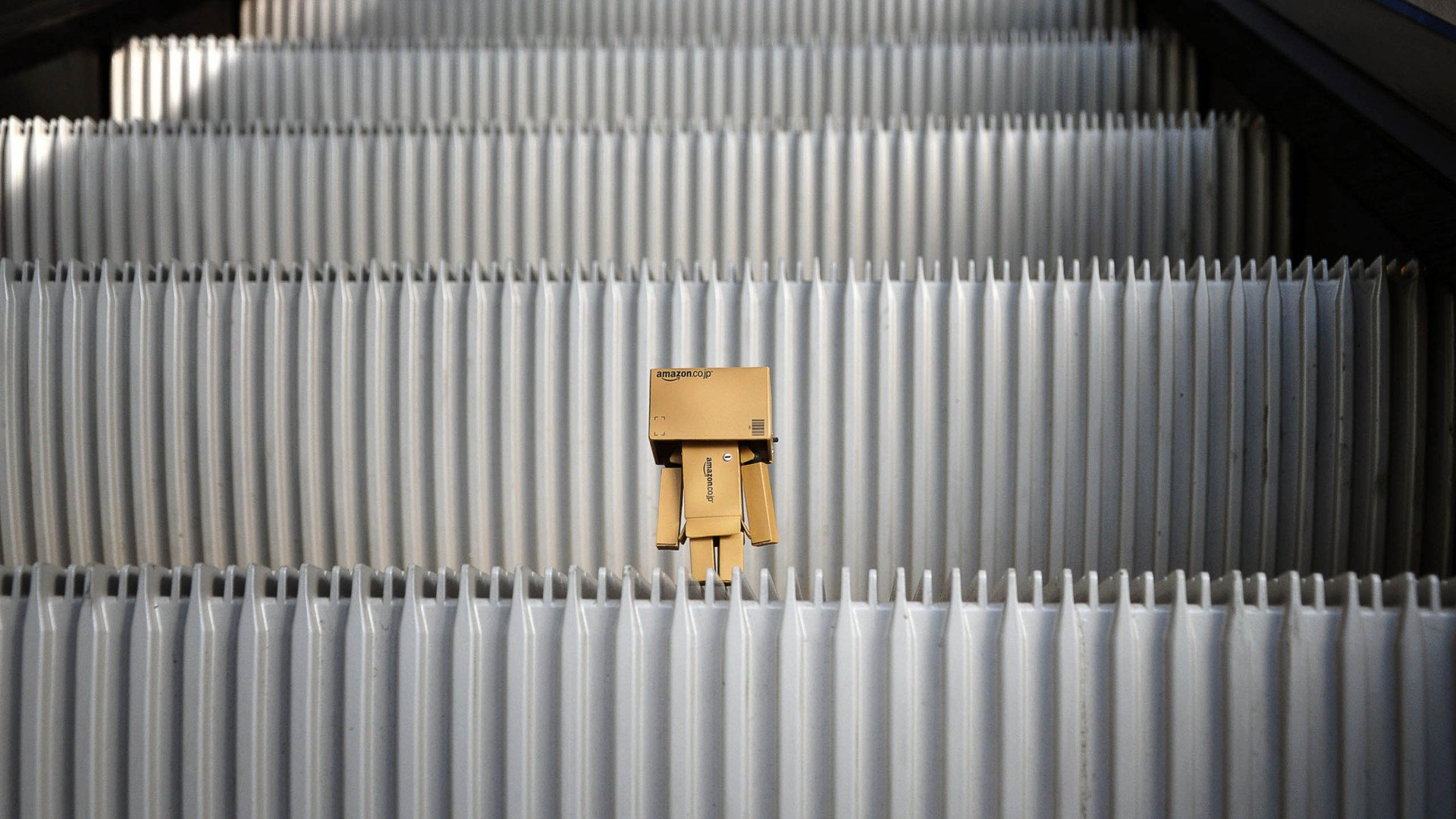 小清新,温馨一刻,纸盒人,阿楞,儿童桌面专用