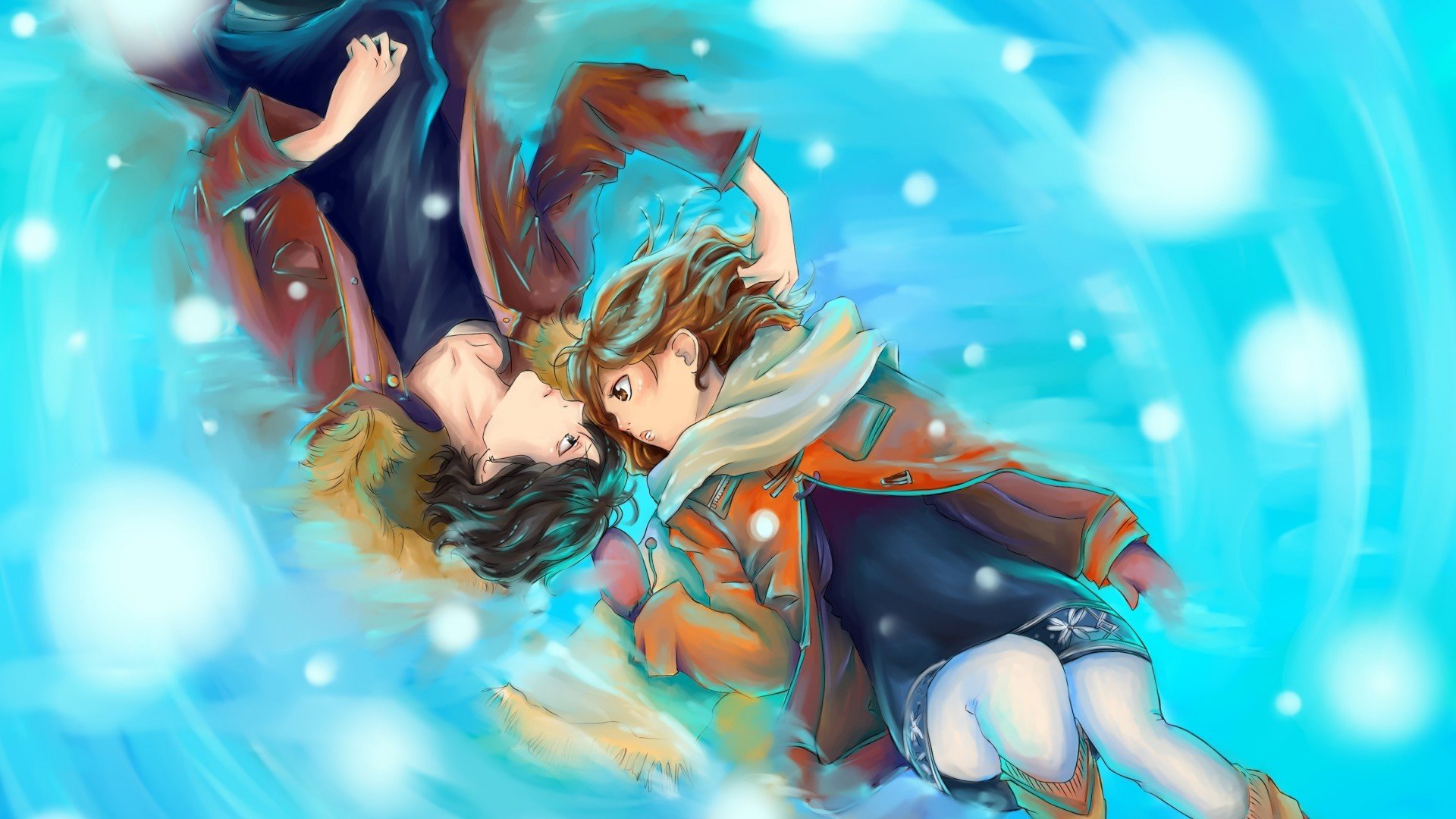 爱情,浪漫手绘,唯美爱情,情侣,甜蜜,温馨