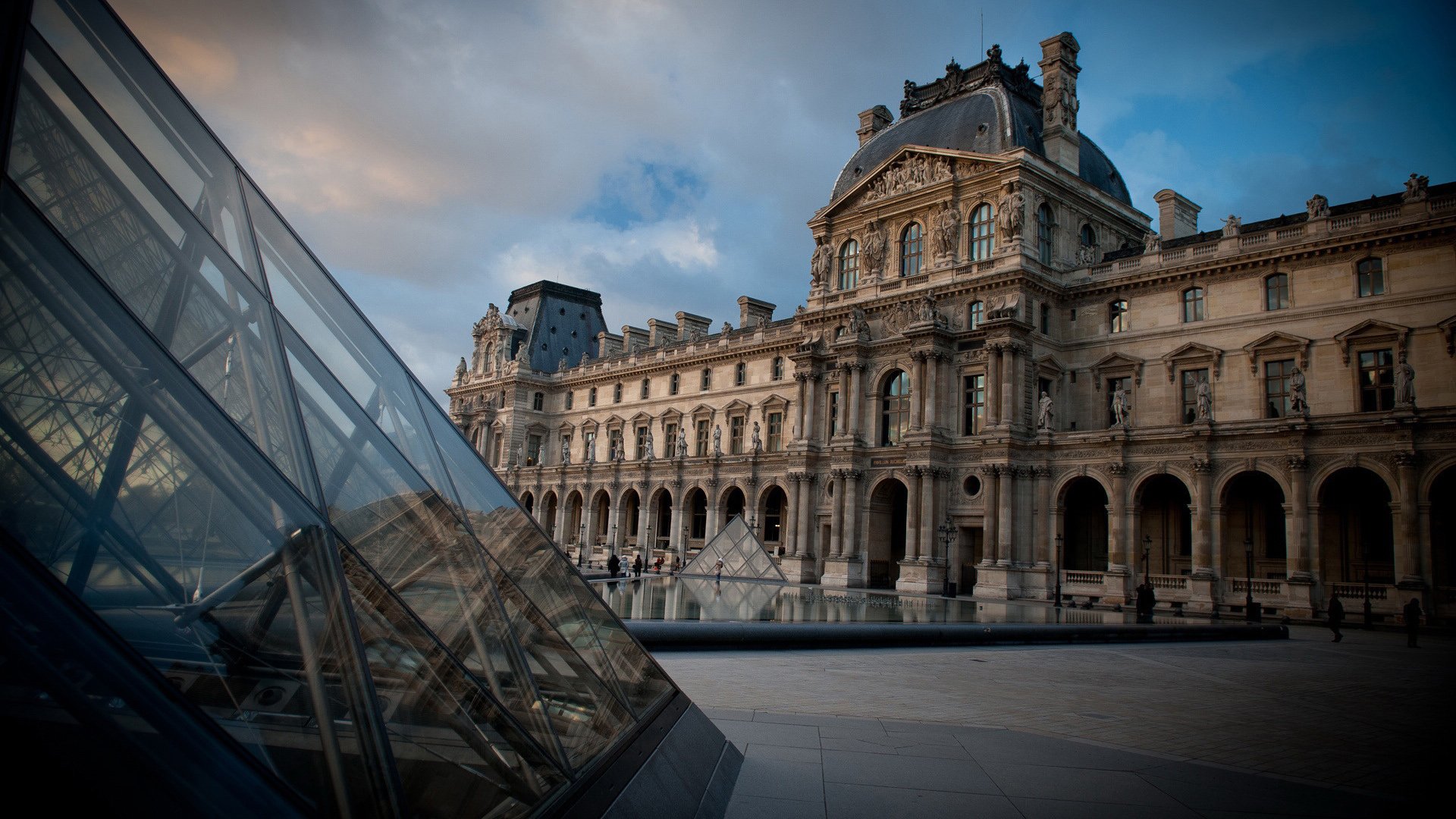 风景,旅游胜地,卢浮宫,巴黎,儿童桌面专用
