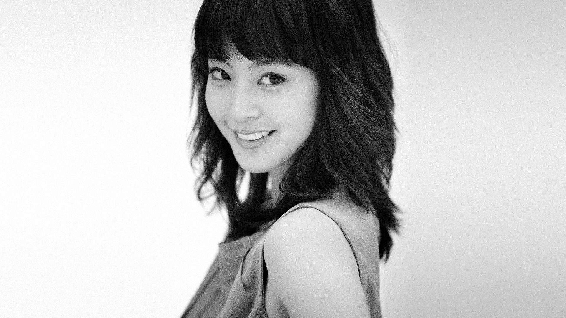 美女,写真,清纯,时尚,黑白