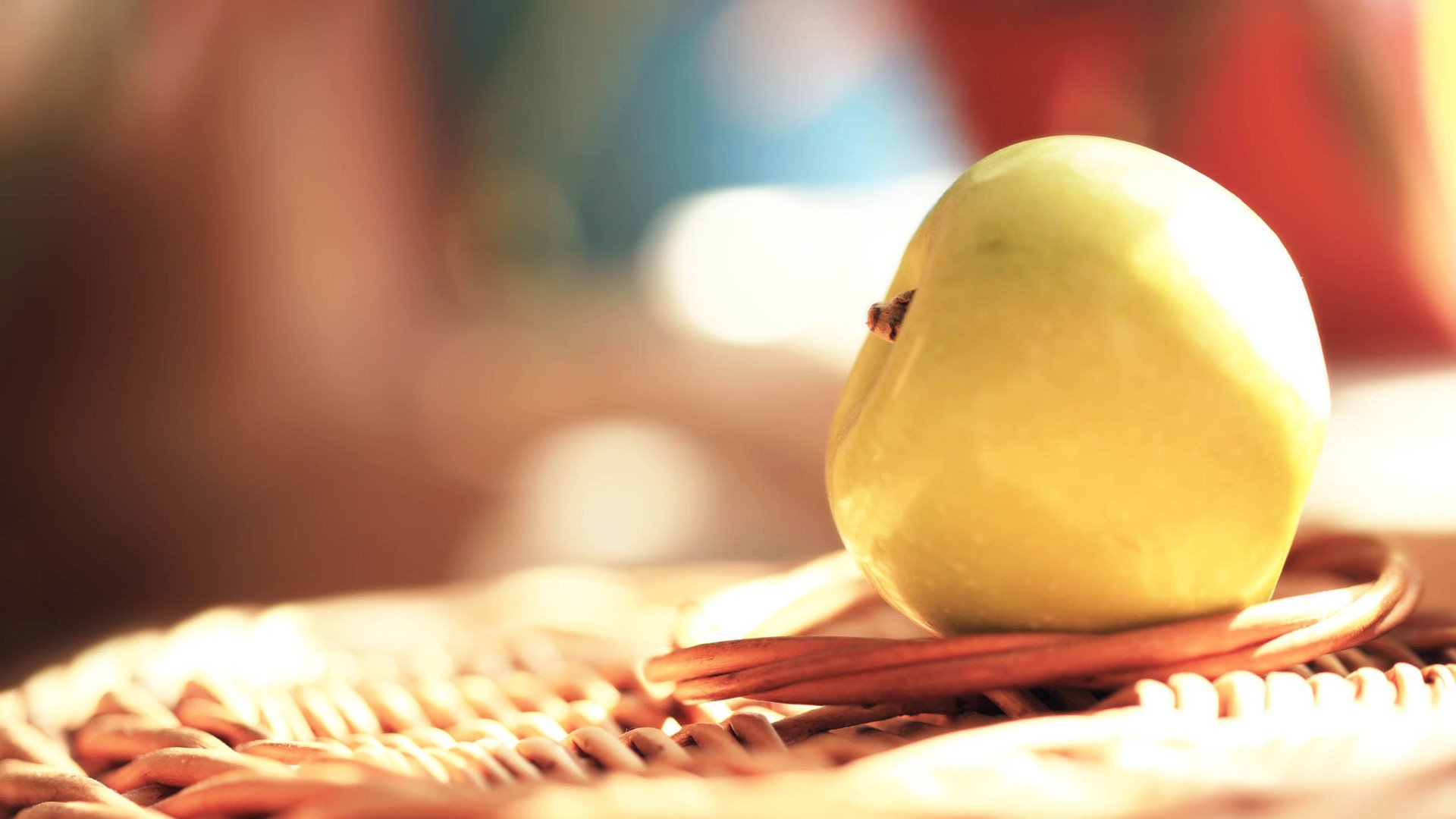 小清新,动感水果,苹果,儿童桌面专用