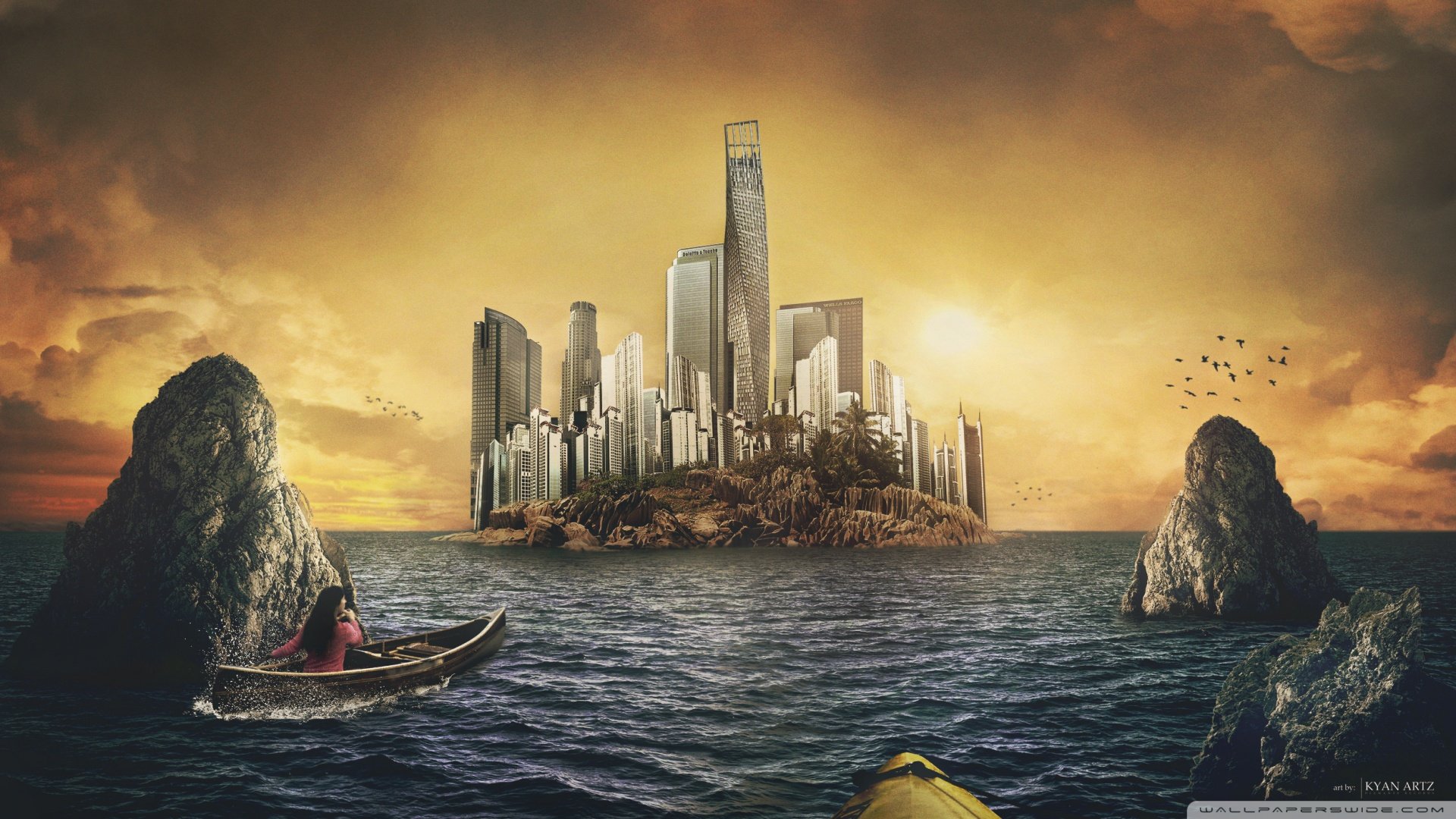 风景,奇幻梦境,儿童桌面专用