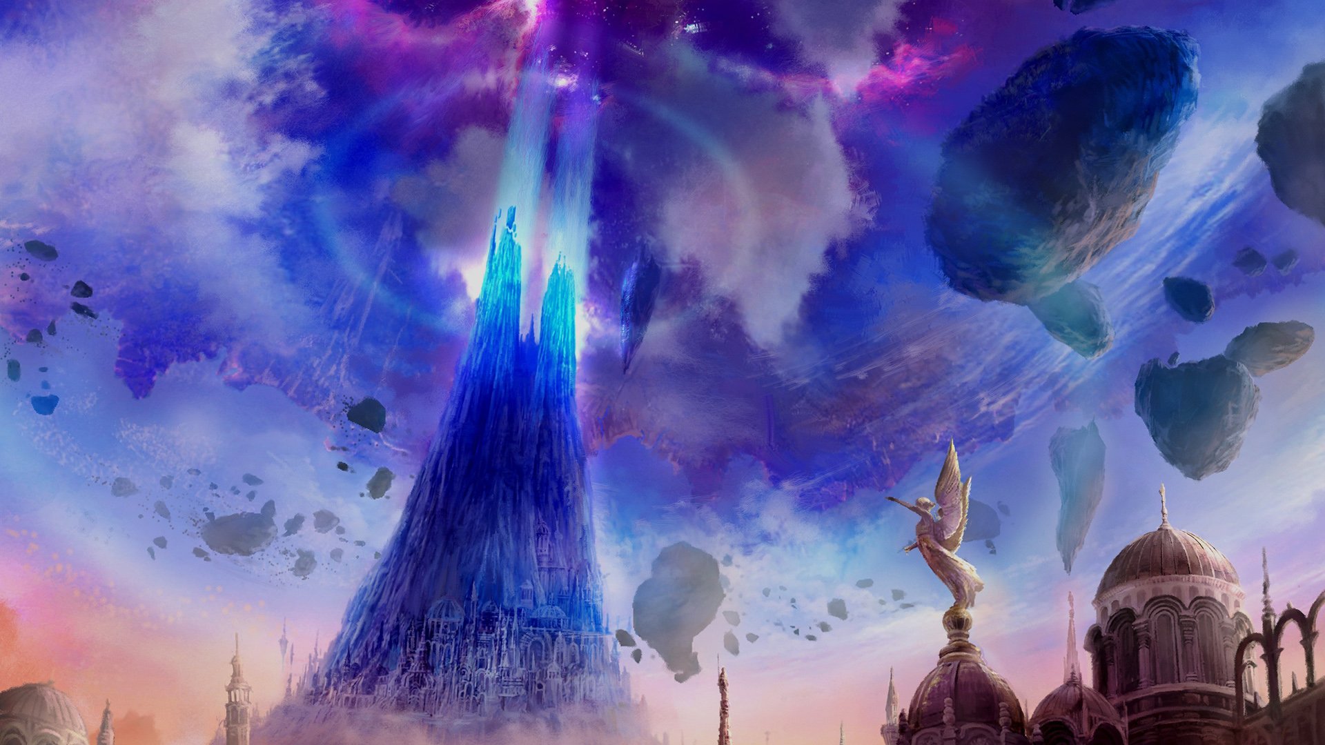 动漫,卡通,梦幻,手绘,场景,儿童桌面专用