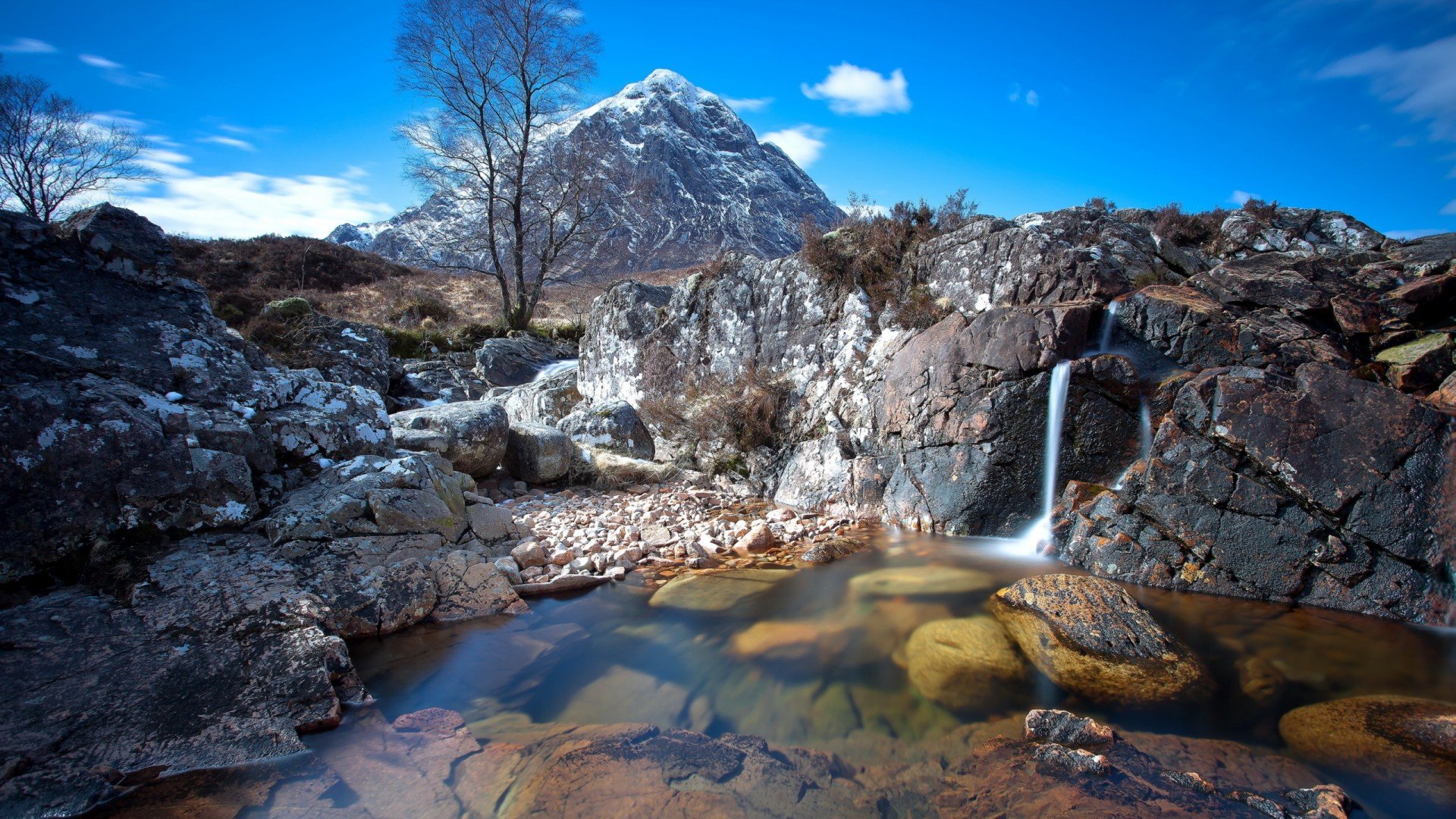 自然风光,溪流,浅滩,卵石,儿童桌面专用
