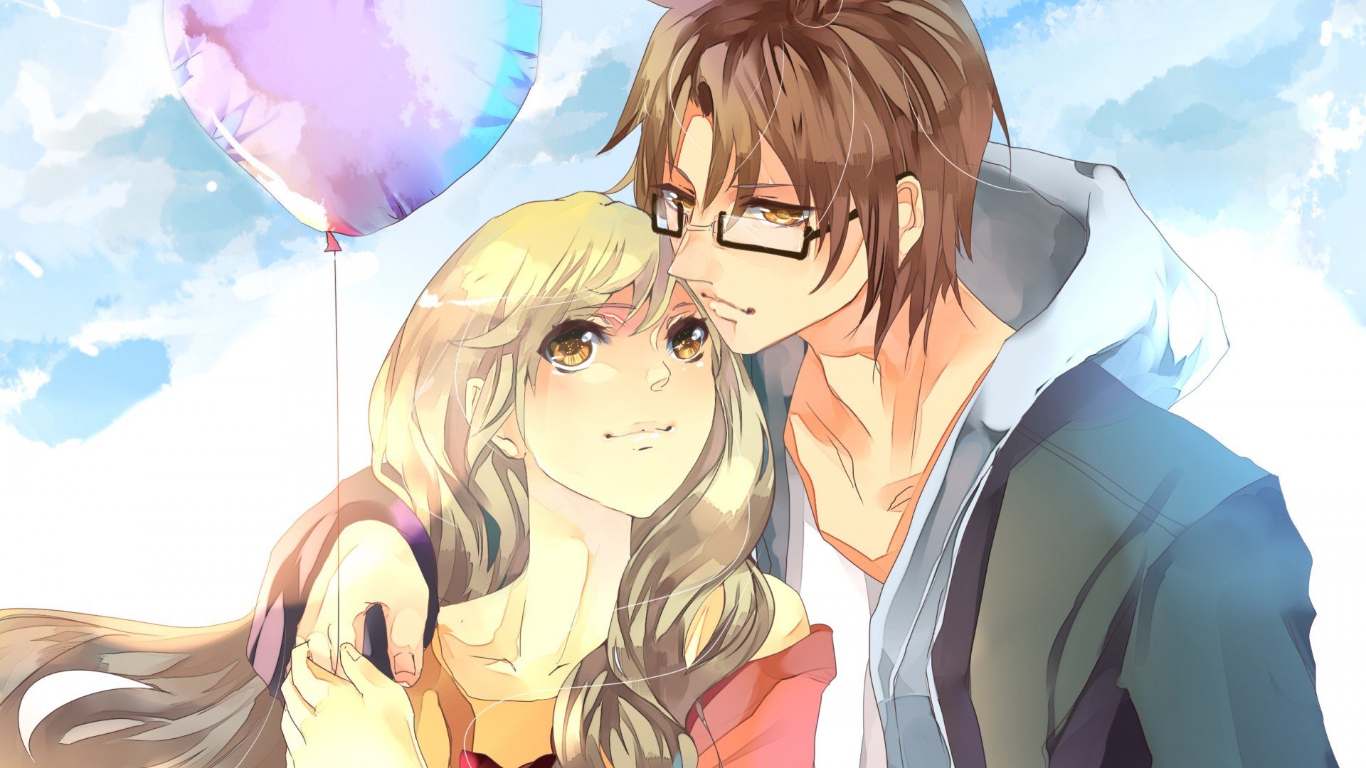 爱情,浪漫手绘,情侣,甜蜜,浪漫