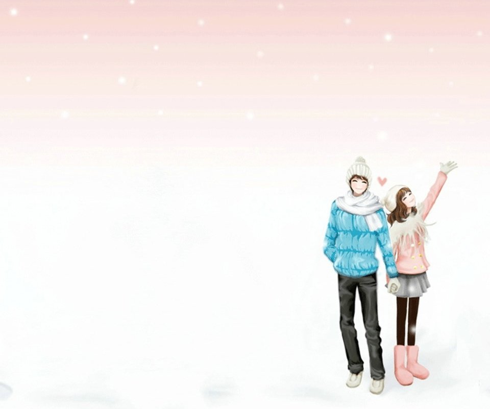 爱情,浪漫手绘,情侣,温馨,浪漫,甜蜜