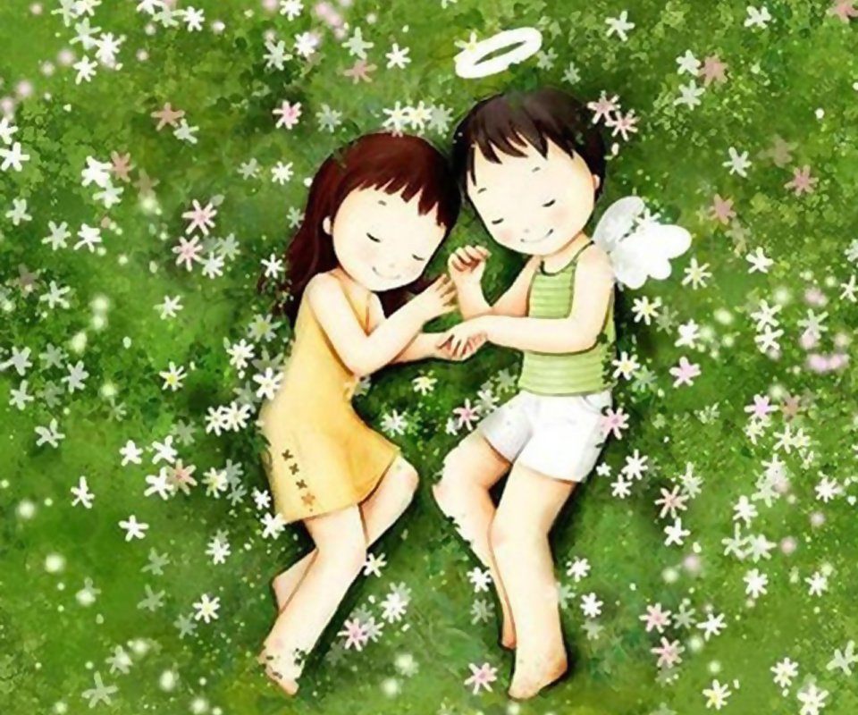 爱情,浪漫手绘,温馨,甜蜜,情侣,浪漫