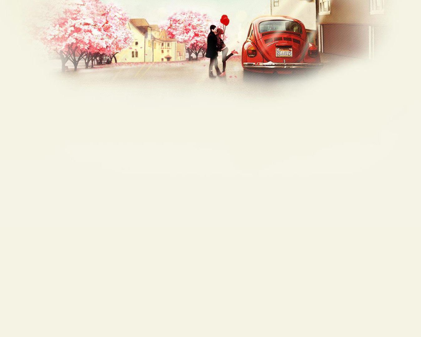 爱情,温馨,浪漫手绘,甜蜜,情侣