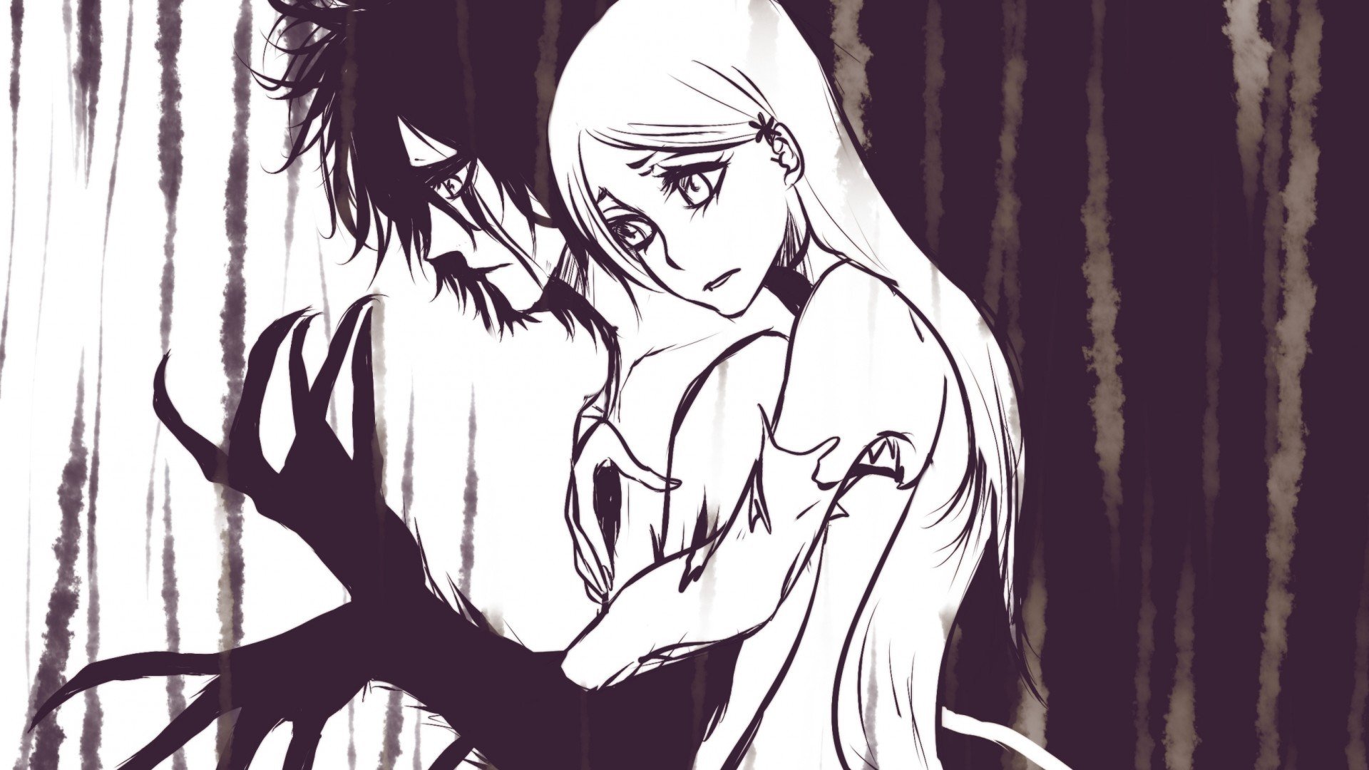 爱情,浪漫手绘,唯美爱情,情侣,甜蜜,温馨