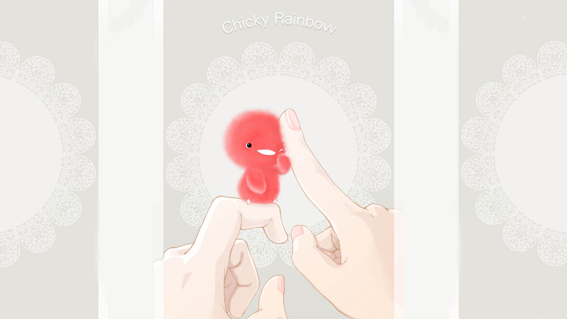 动漫,独家,小鸡彩虹,儿童桌面专用