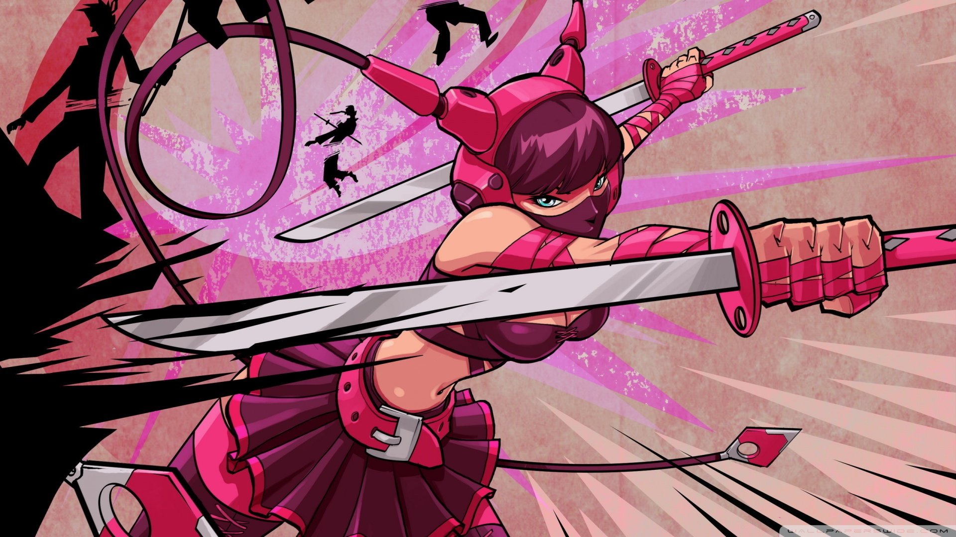 动漫,卡通,插画,手绘,少女,萝莉,儿童桌面专用