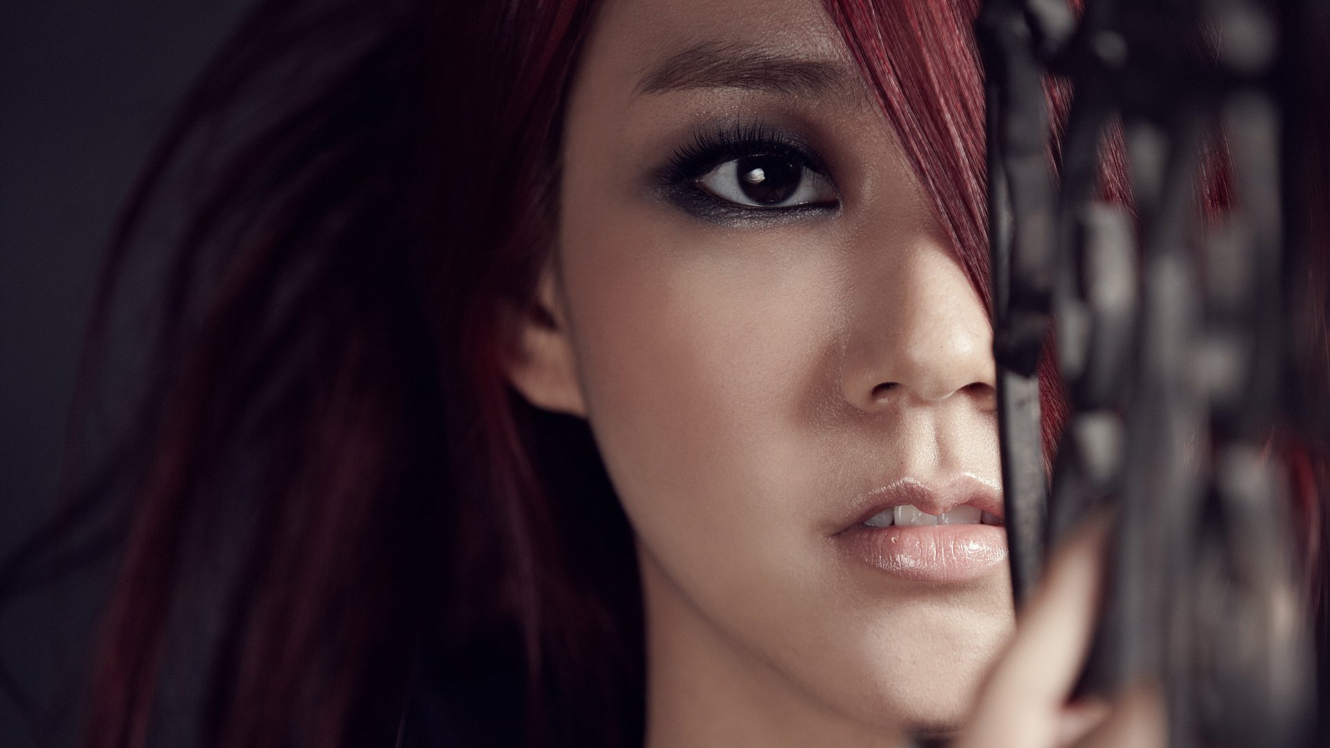 美女,女性,摄影,脸部特写