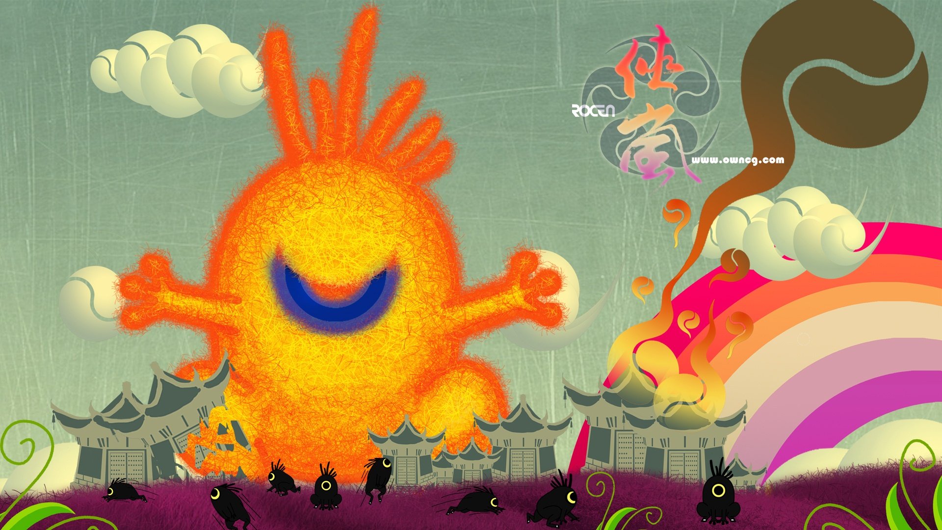 动漫,卡通,国产,原创,侠岚,独家首发,儿童桌面专用