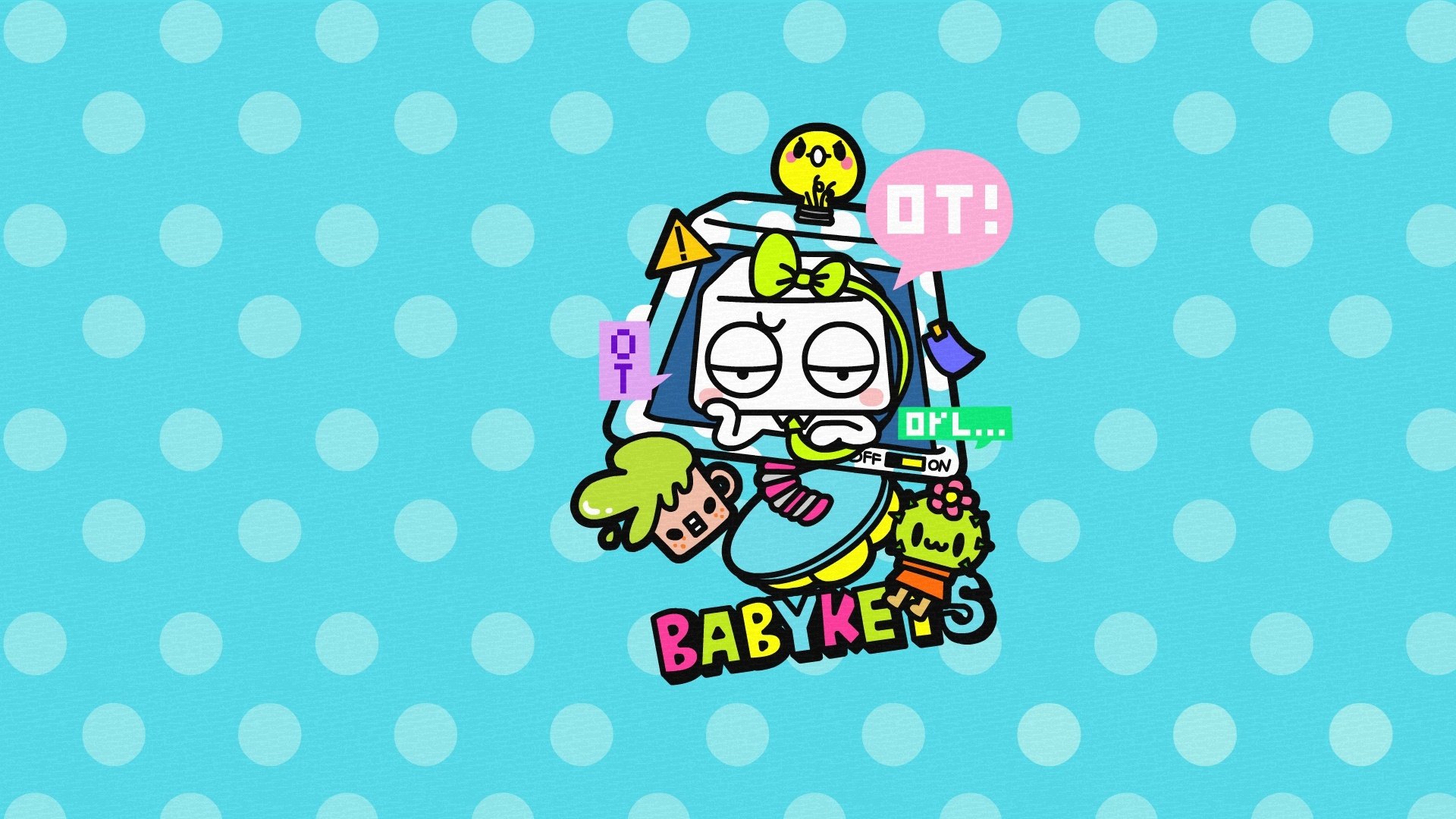 动漫,卡通,国产,原创,键盘仔,独家首发,儿童桌面专用