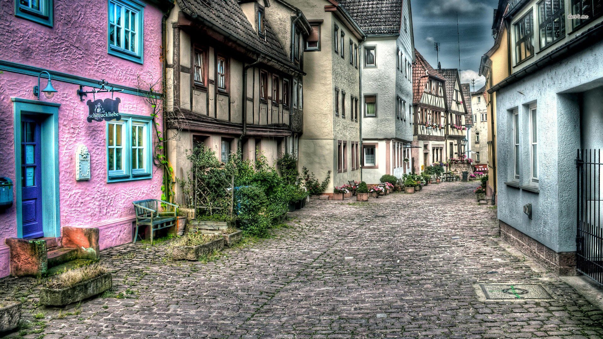 风景,街道,旅游胜地,儿童桌面专用