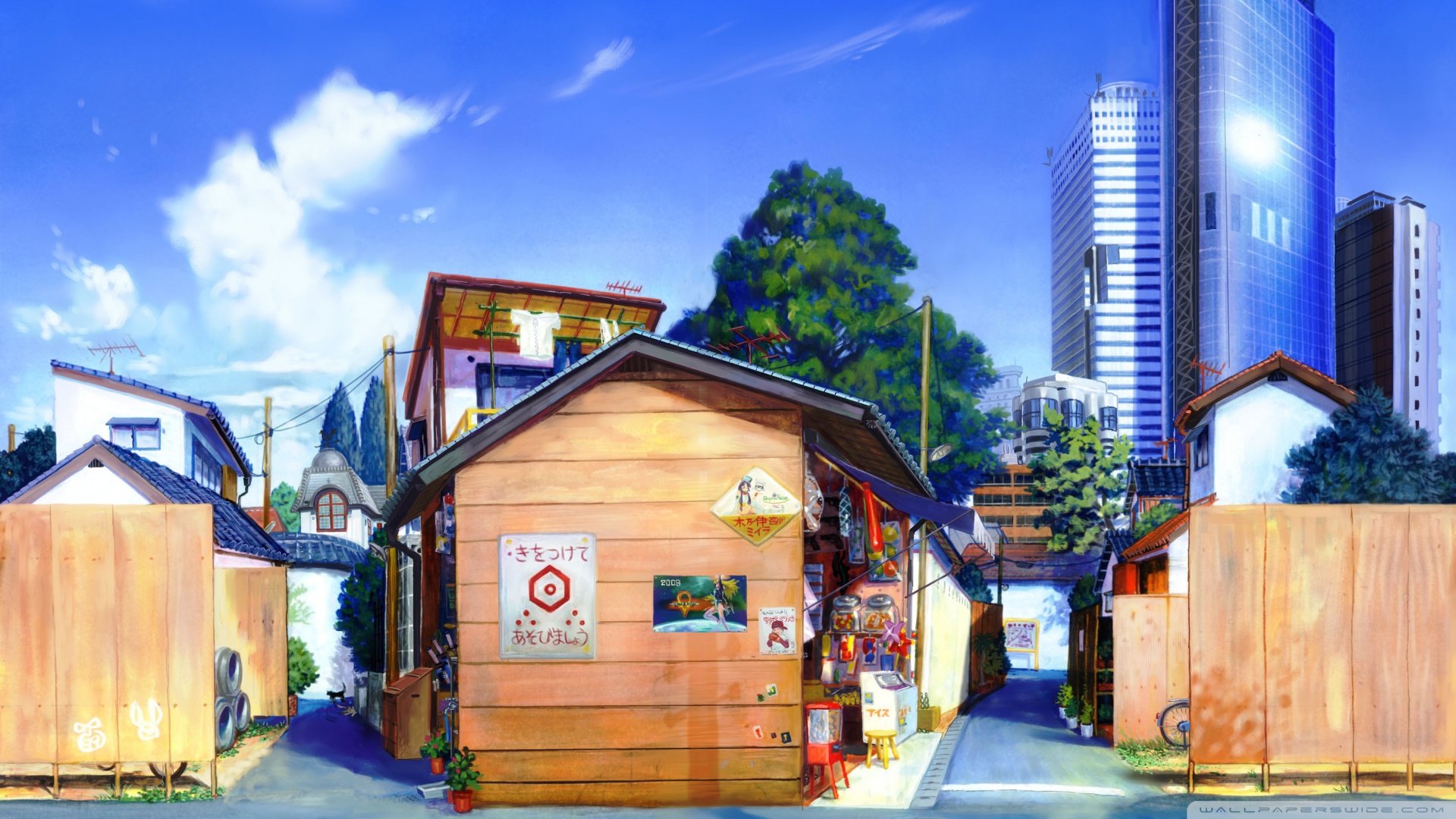 动漫,卡通,唯美,静谧,清晨,儿童桌面专用