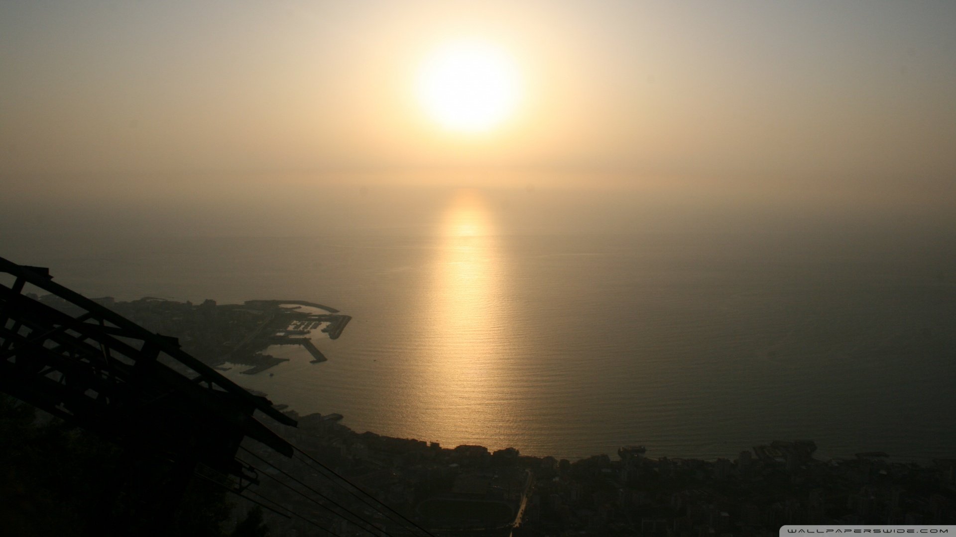 风景,落日余晖,儿童桌面专用