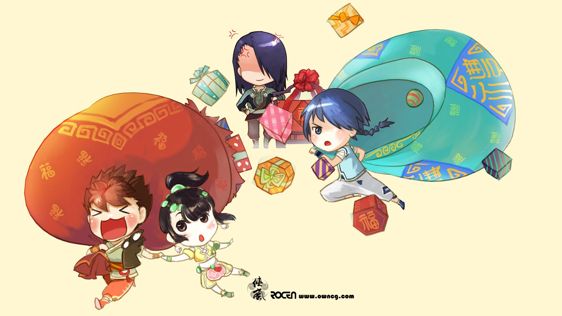 动漫,卡通,原创,手绘,侠岚,独家首发,儿童桌面专用