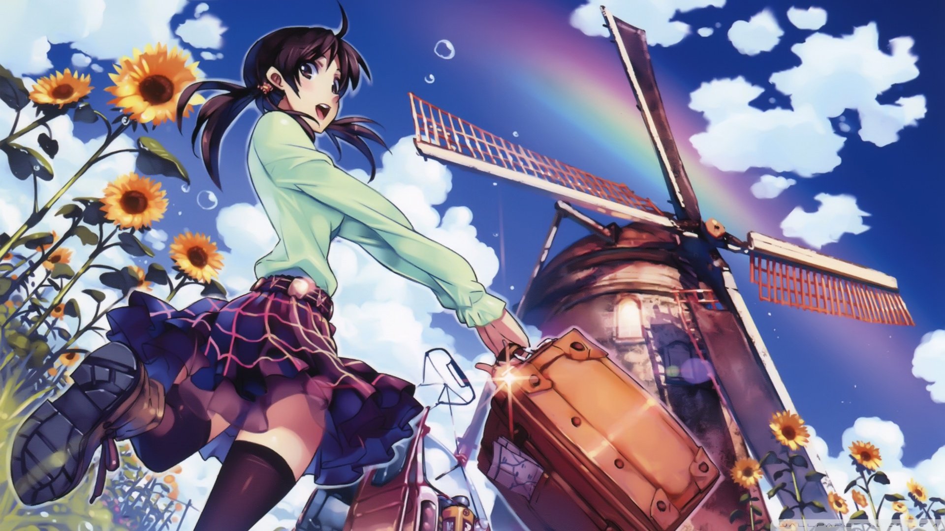 动漫,卡通,插画,手绘,少女,萝莉,儿童桌面专用