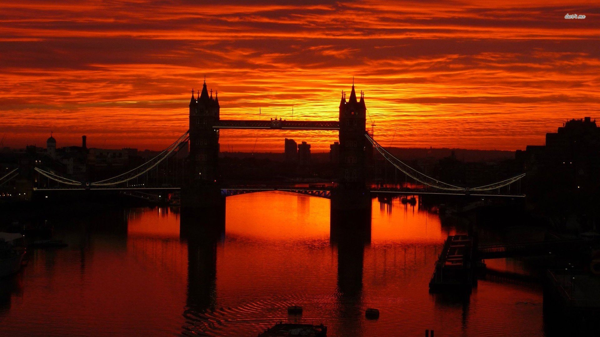 风景,落日余晖,夕阳,儿童桌面专用