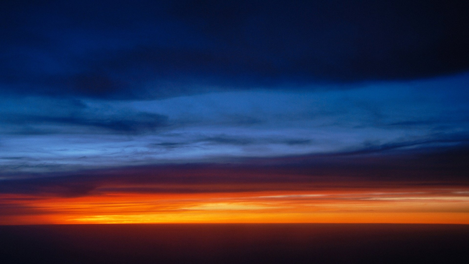 风景,落日余晖,儿童桌面专用