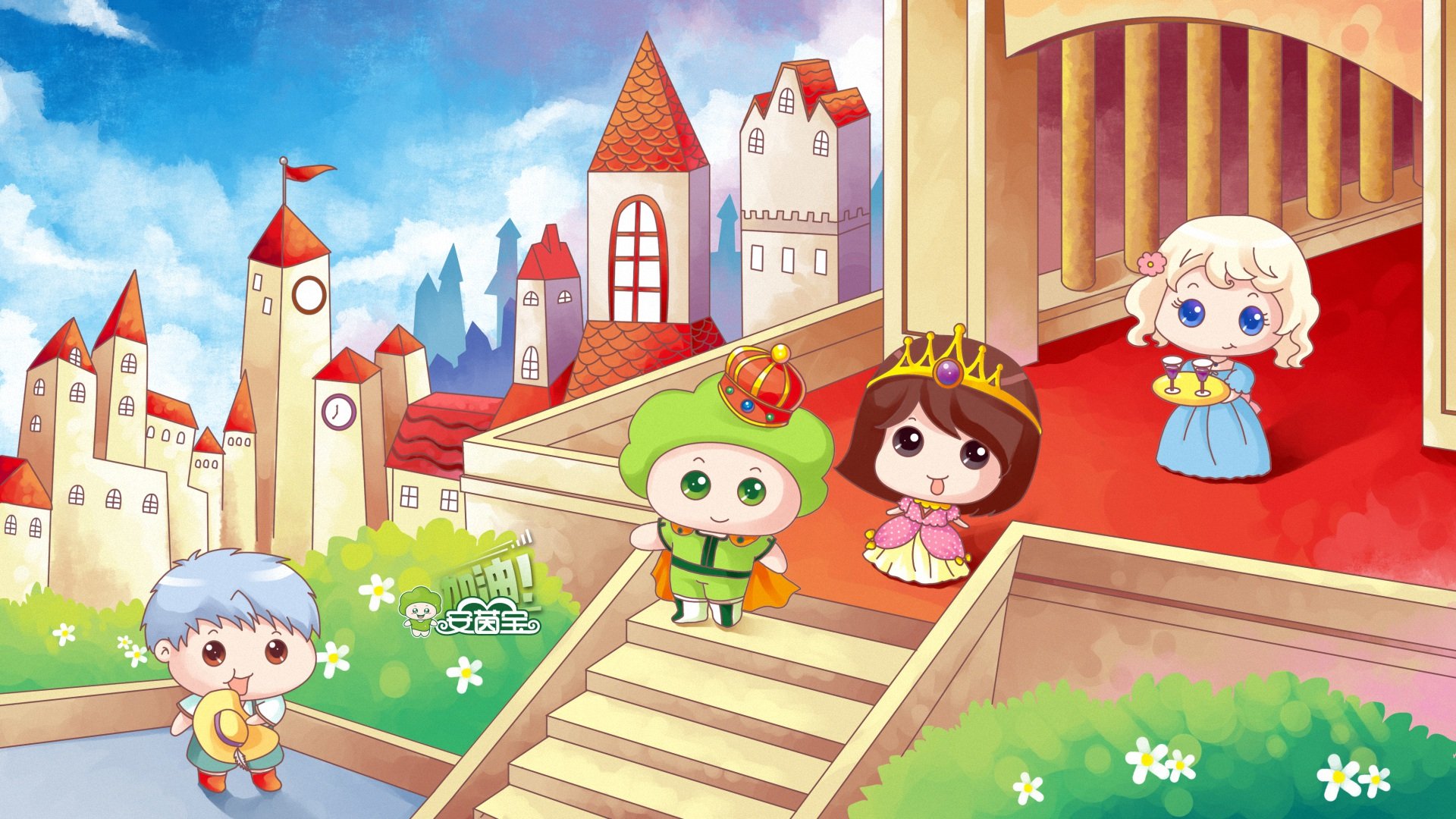 动漫,安茵宝,原创,卡通,儿童,独家首发,@安茵宝,儿童桌面专用