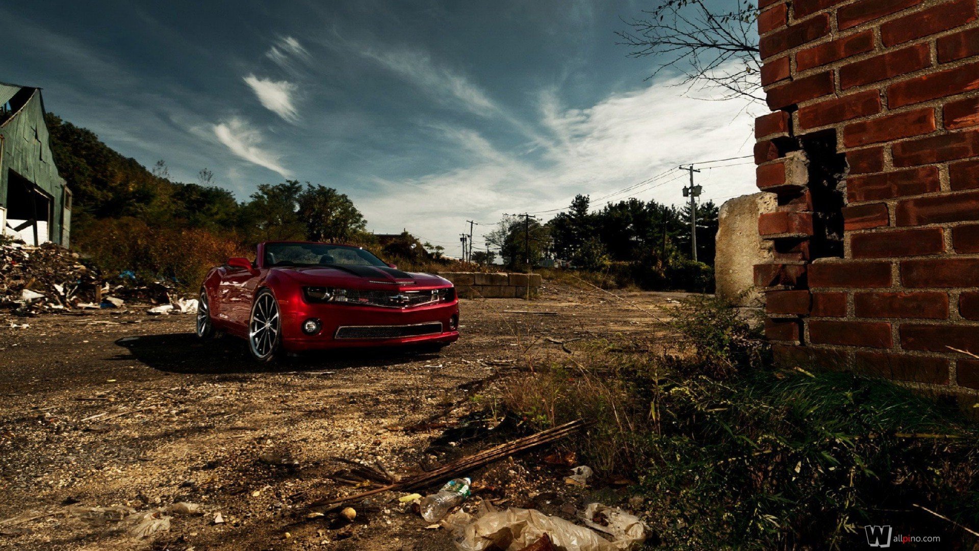 汽车,雪佛兰,科迈罗,敞篷车,儿童桌面专用