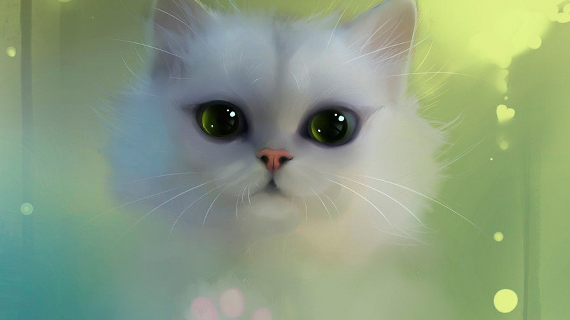 萌宠,手绘,猫,猫咪,喵星人,儿童桌面专用