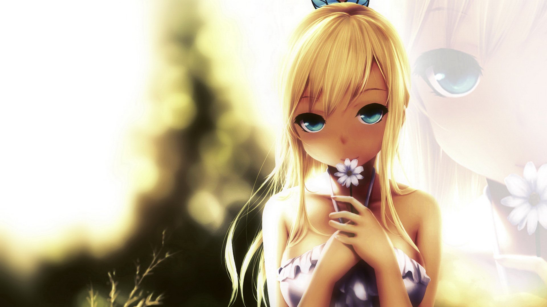 动漫,卡通,cg,少女,精灵