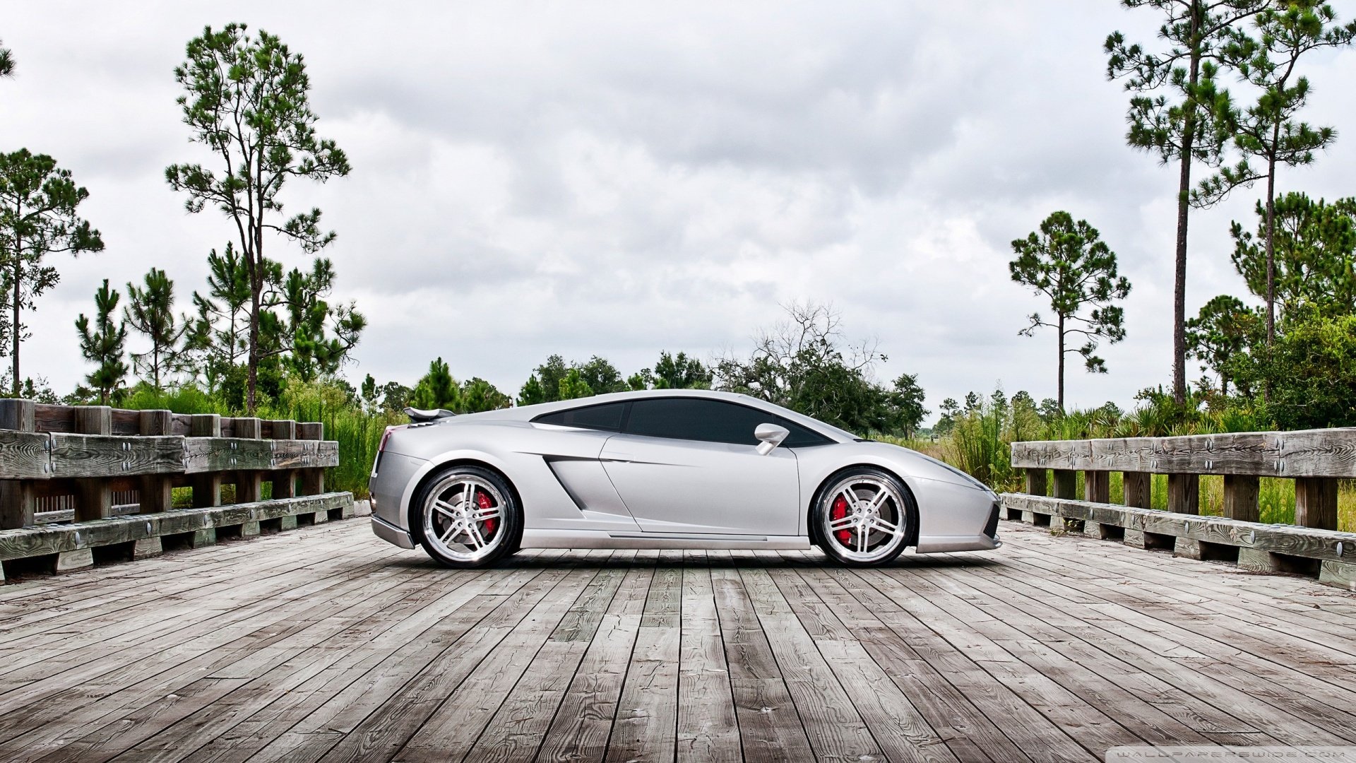 超跑,银色,改装车,儿童桌面专用